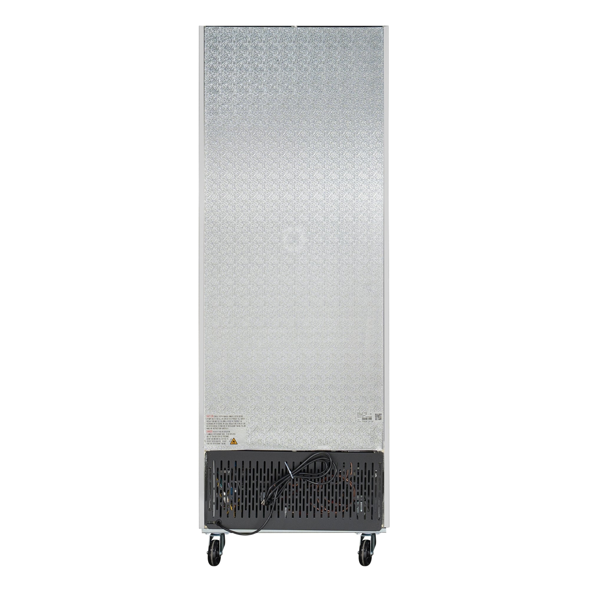 29 in. One Door Commercial Reach-in Refrigerator, 23 cu. ft. in Stainless-Steel