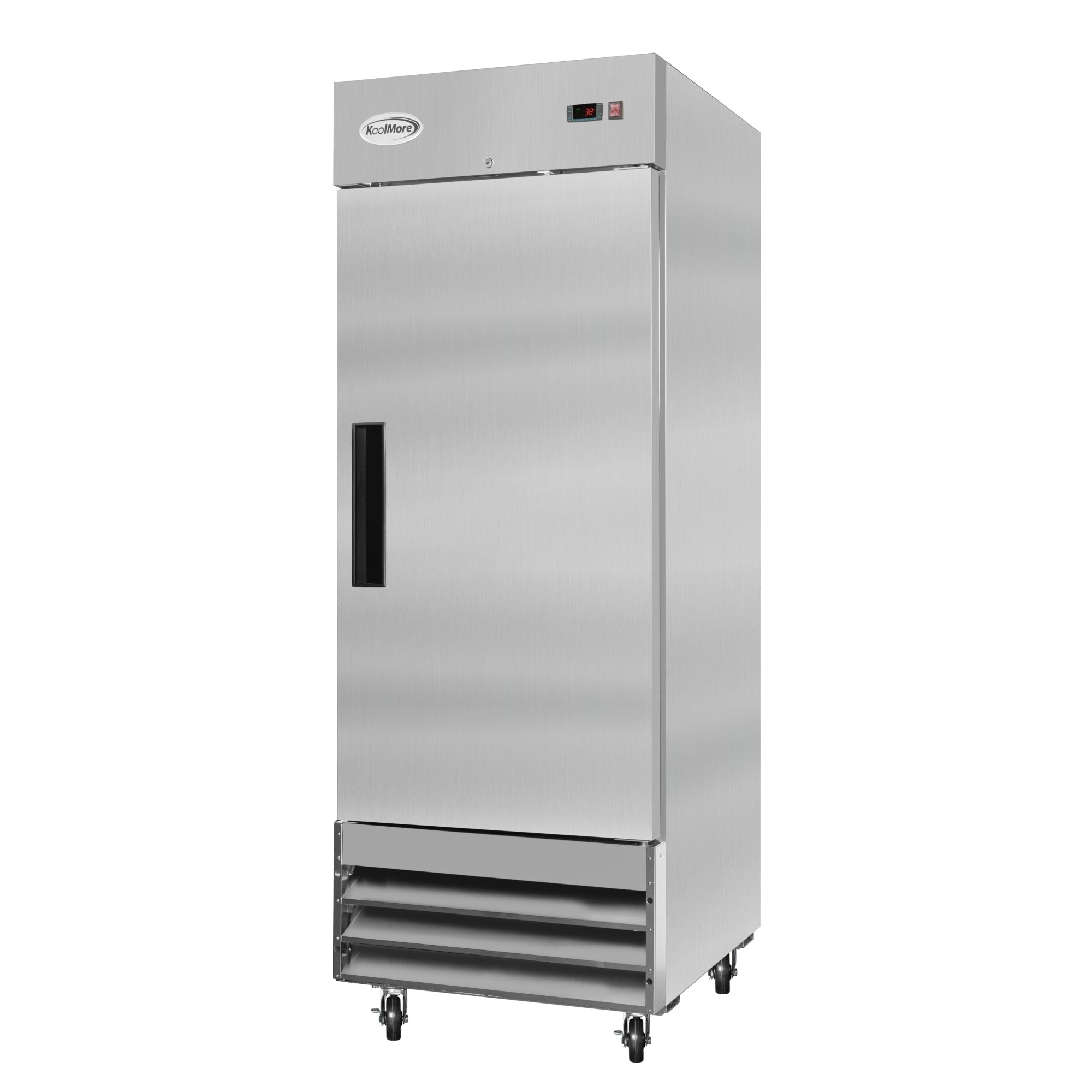 29 in. One Door Commercial Reach-in Refrigerator, 23 cu. ft. in Stainless-Steel