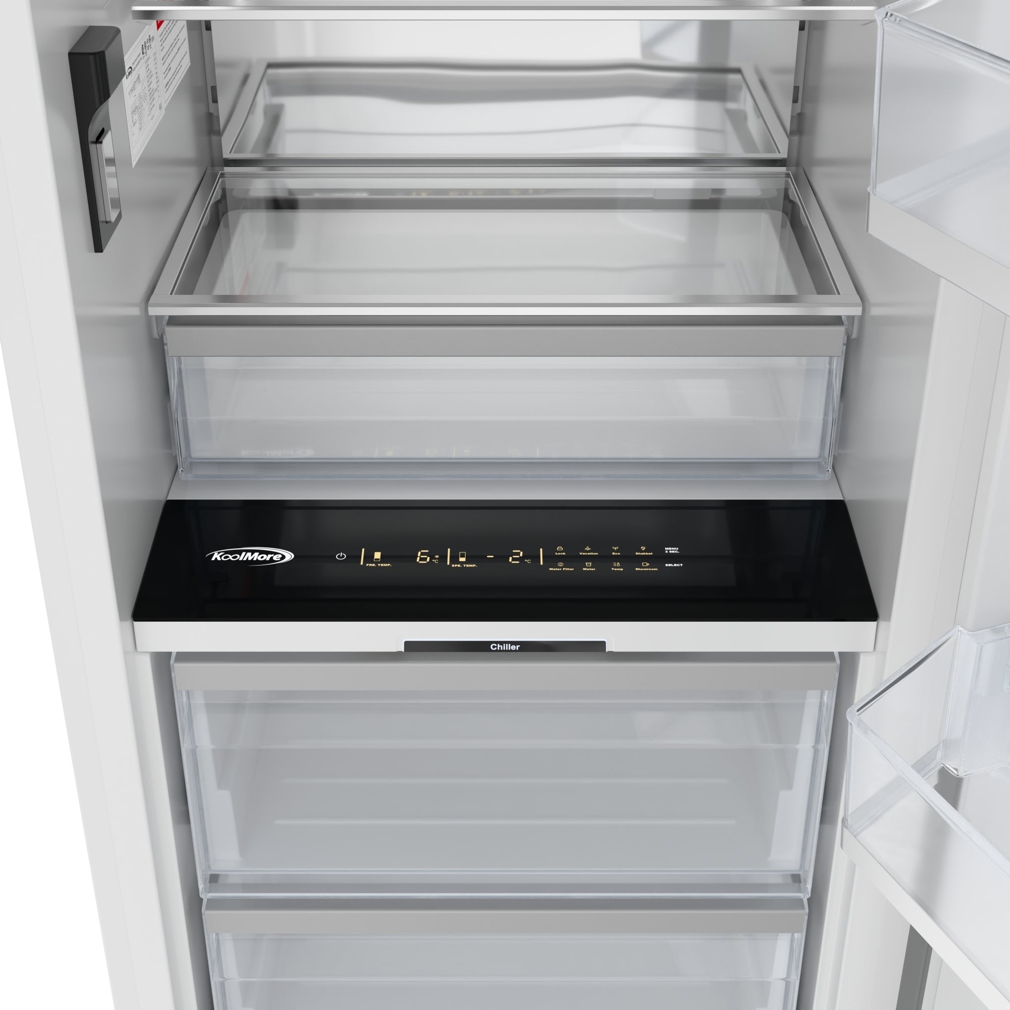 KoolMore Reserve 24 in. Panel Ready Refrigerator Column with 12.5 Cu. Ft. capacity, Water Dispenser, Frost Free, ETL Listed, Energy Star
