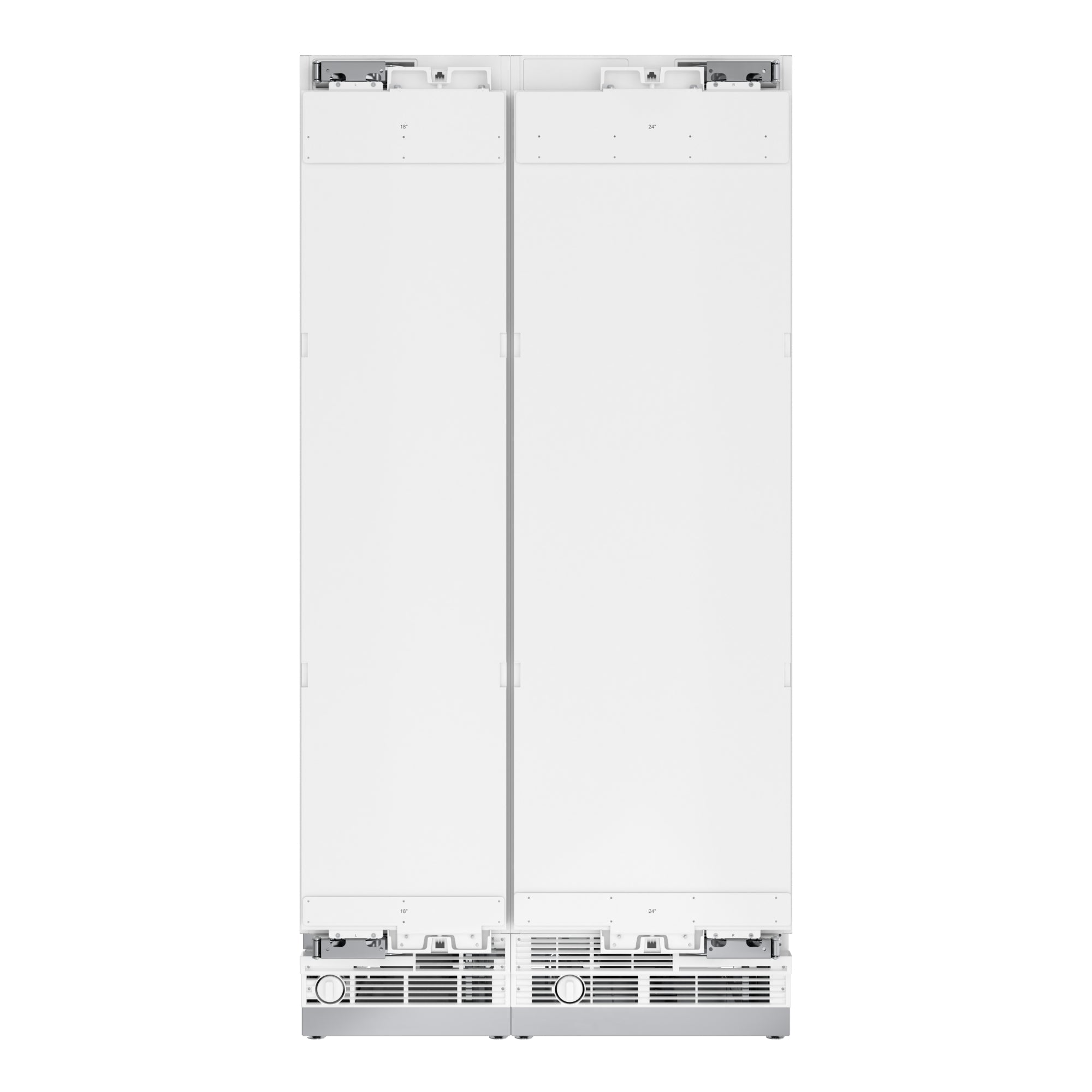 KoolMore Reserve Panel Ready Column 24 in. Refrigerator and 18 in. Freezer Combo, with Water and Ice Dispenser, ETL Listed, Energy Star