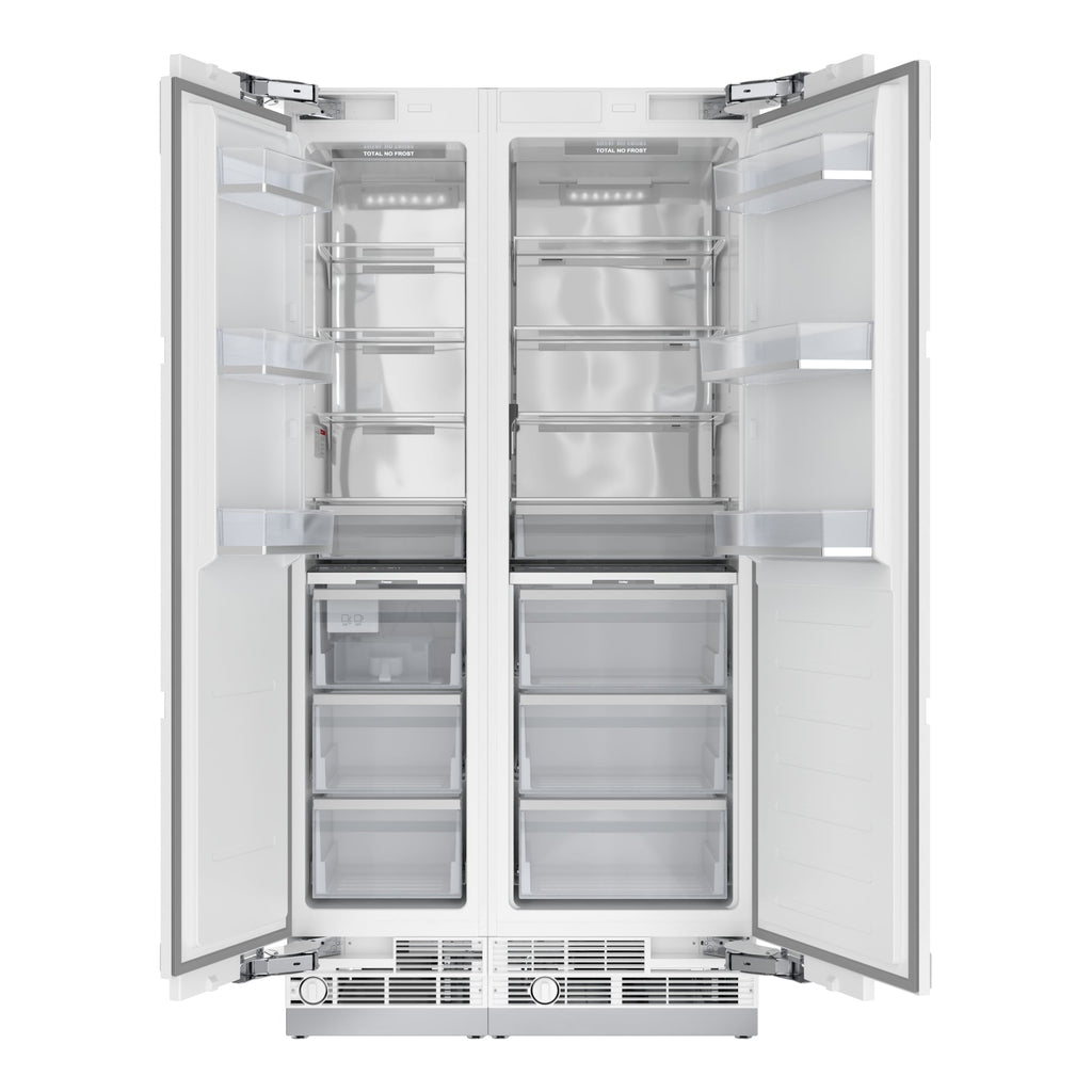 KoolMore Reserve Panel Ready Column 24 in. Refrigerator and 18 in. Freezer Combo, with Water and Ice Dispenser, ETL Listed, Energy Star