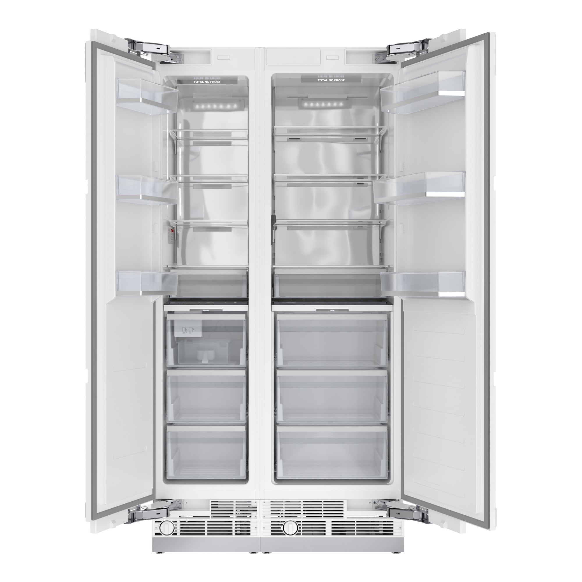KoolMore Reserve Panel Ready Column 24 in. Refrigerator and 18 in. Freezer Combo, with Water and Ice Dispenser, ETL Listed, Energy Star