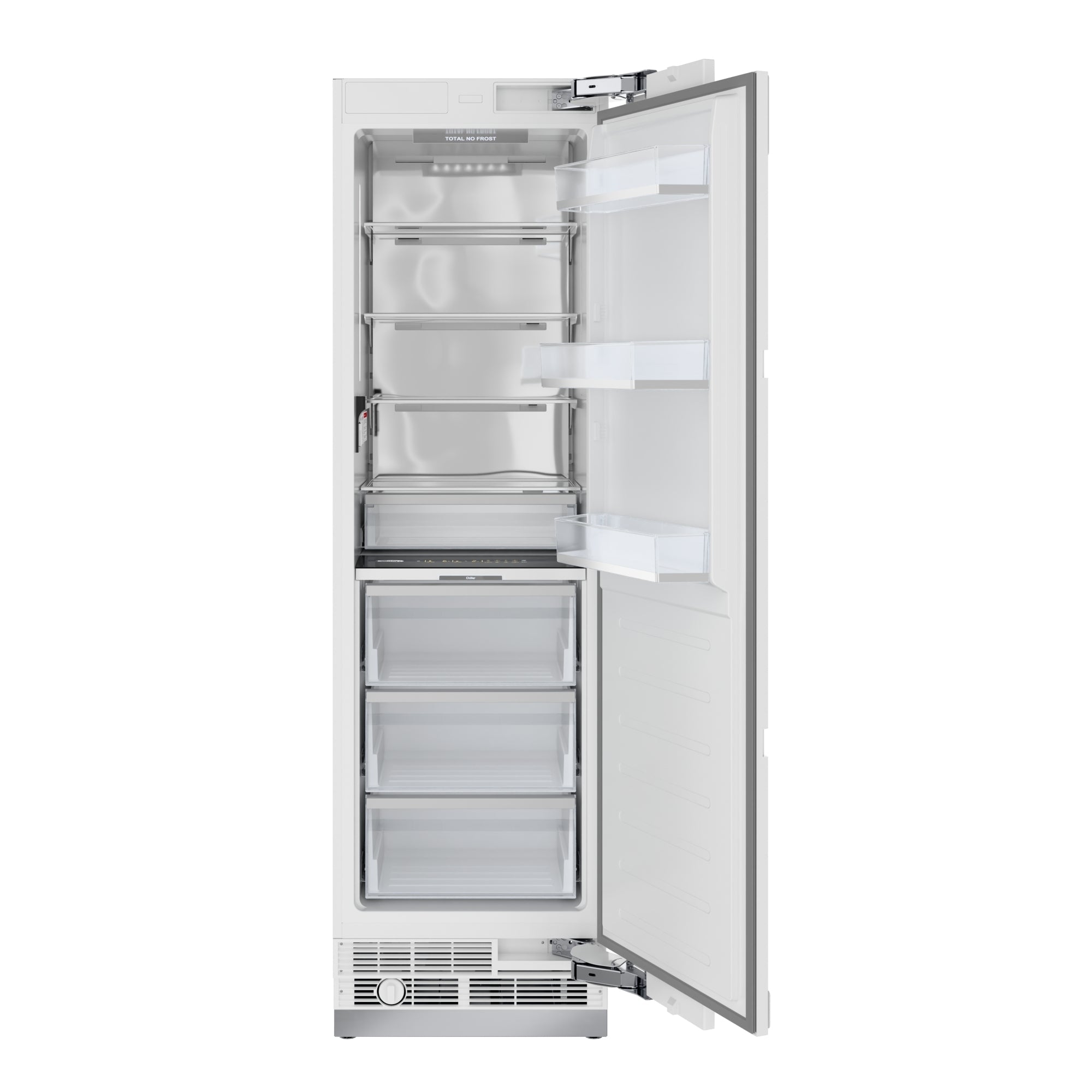 KoolMore Reserve Panel Ready Column 24 in. Refrigerator, 18 in. Wine Cooler and 18 in. Freezer Combo with Water and Ice Dispenser, Wooden Shelves, ETL Listed, Energy Star
