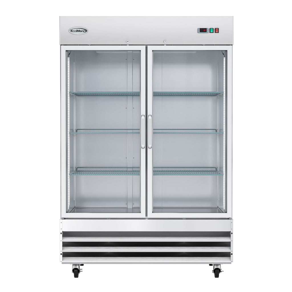 54 in. Two-Door Reach-In Refrigerator - 47 Cu Ft.