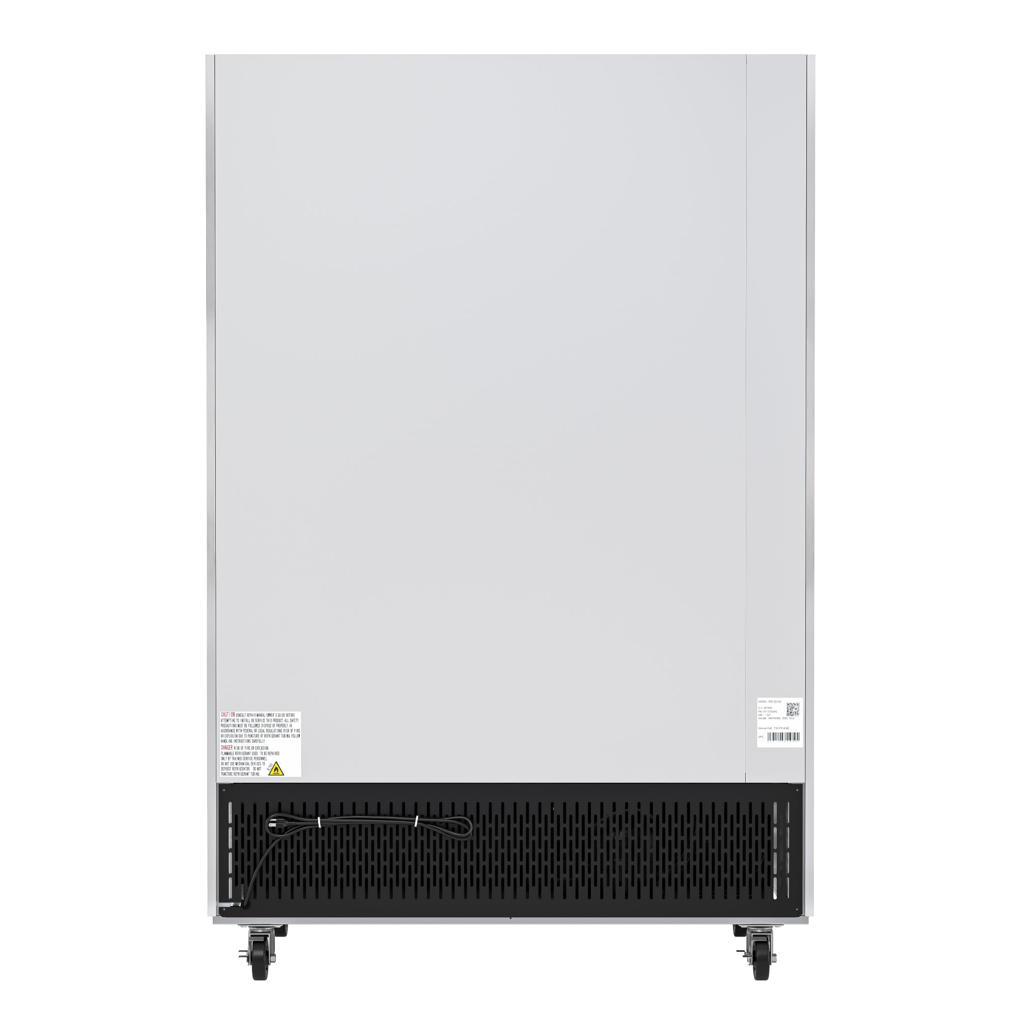 54 in. Two-Door Reach-In Refrigerator - 47 Cu Ft.