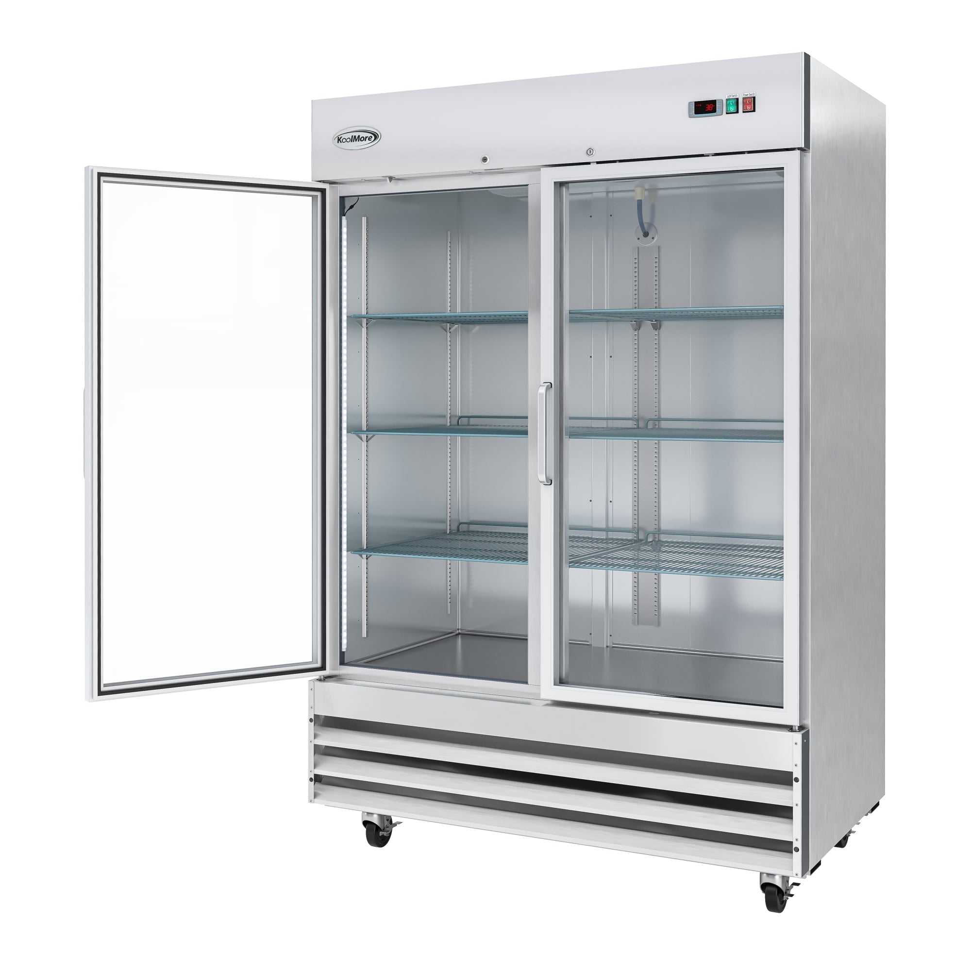 54 in. Two-Door Reach-In Refrigerator - 47 Cu Ft.