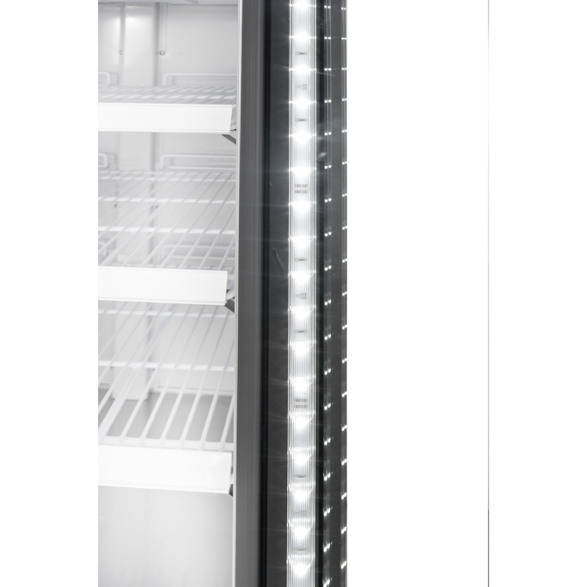 27 in. Commercial One Glass Door Convertible Reach-In Refrigerator/Freezer with 23 Cu. Ft. Capacity in Stainless Steel, ETL Listed