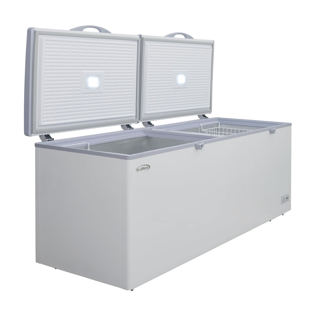 77 in. Commercial Chest Freezer 24 cu ft.