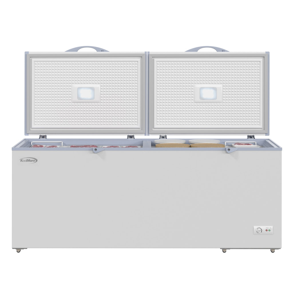 77 in. Commercial Chest Freezer 24 cu ft.