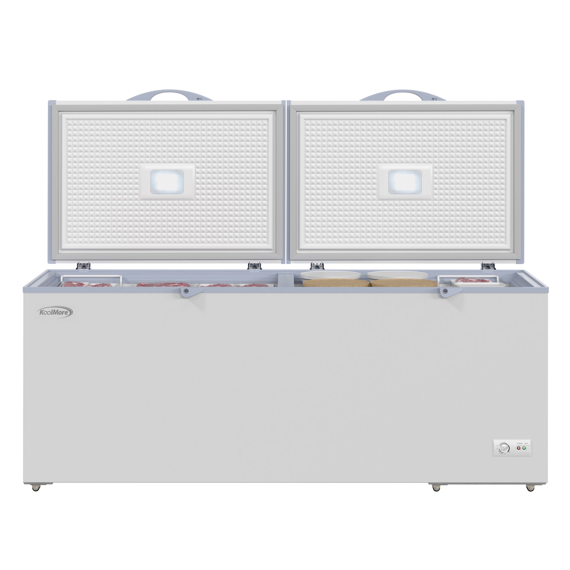 77 in. Commercial Chest Freezer 24 cu ft.