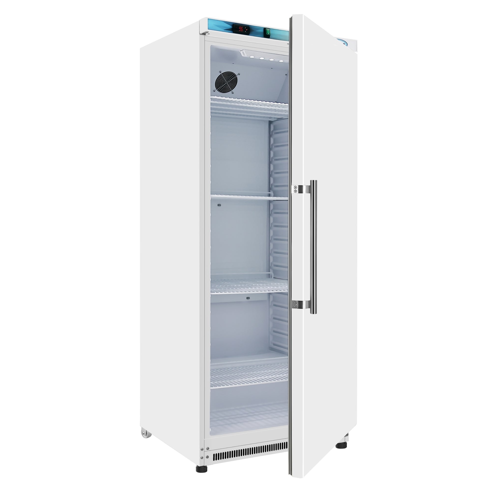 20 Cu. Ft. Commercial Reach-in Refrigerator in White with Manual Defrost