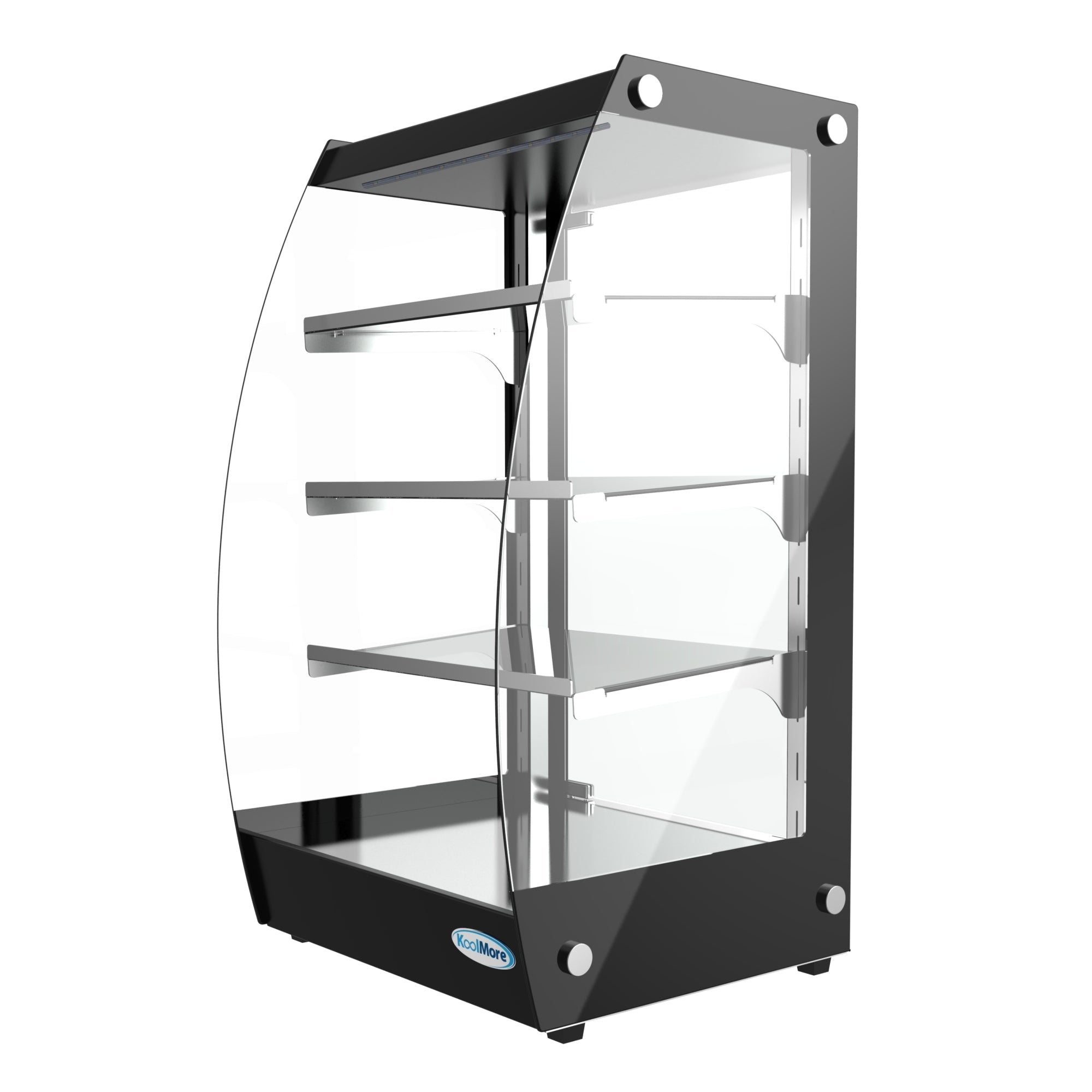 16 in. Commercial Glass Bakery Display Case, Self Service Pastry Case with LED lighting and Rear Door, 2.7 cu. ft.