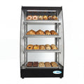 16 in. Commercial Glass Bakery Display Case, Self Service Pastry Case with LED lighting and Rear Door, 2.7 cu. ft.