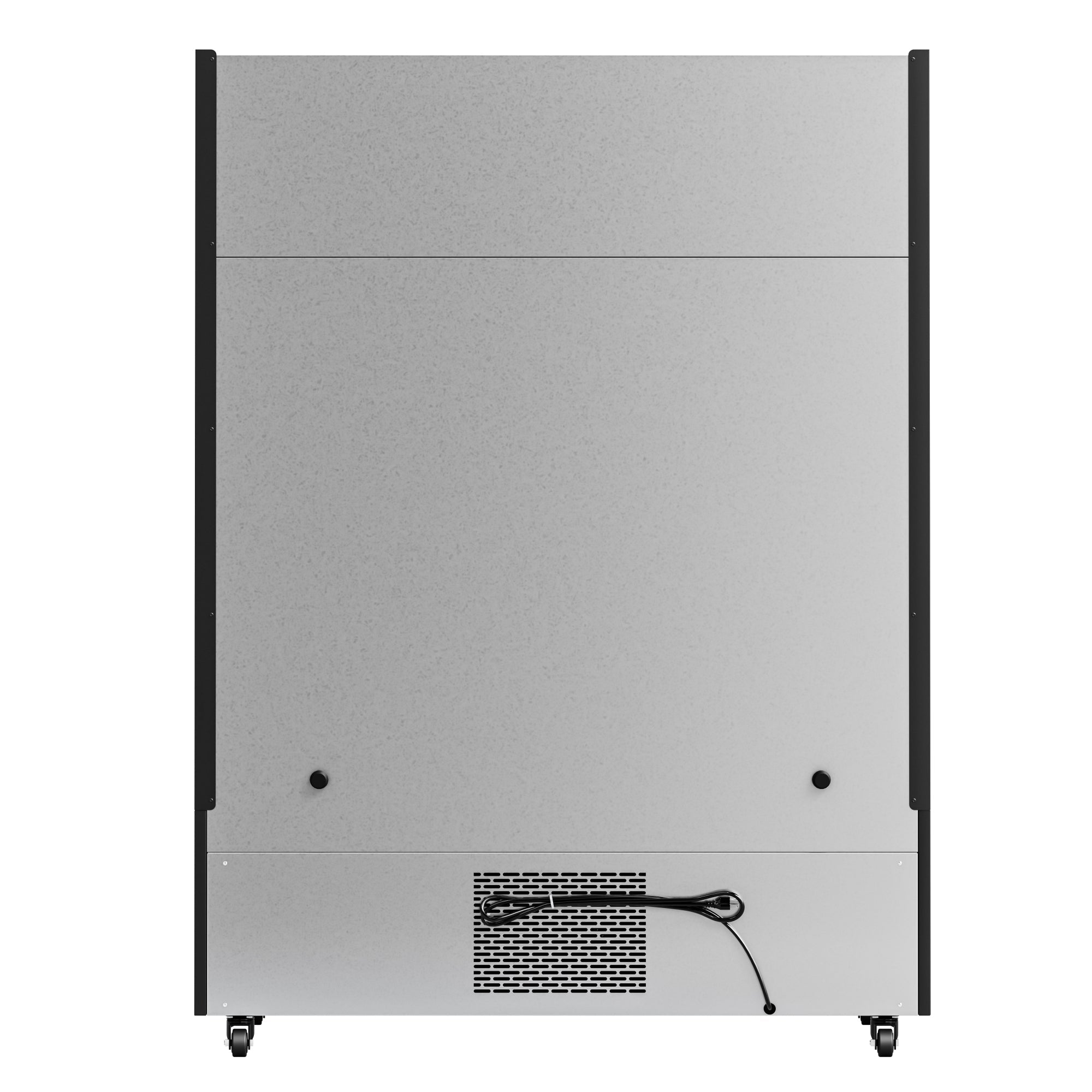 52 in. 24 Cu. Ft. Commercial Beverage Merchandiser with Sliding Glass Doors in Black