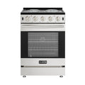 24 in. 4-Coil Electric Oven Range, 240V in Stainless-Steel
