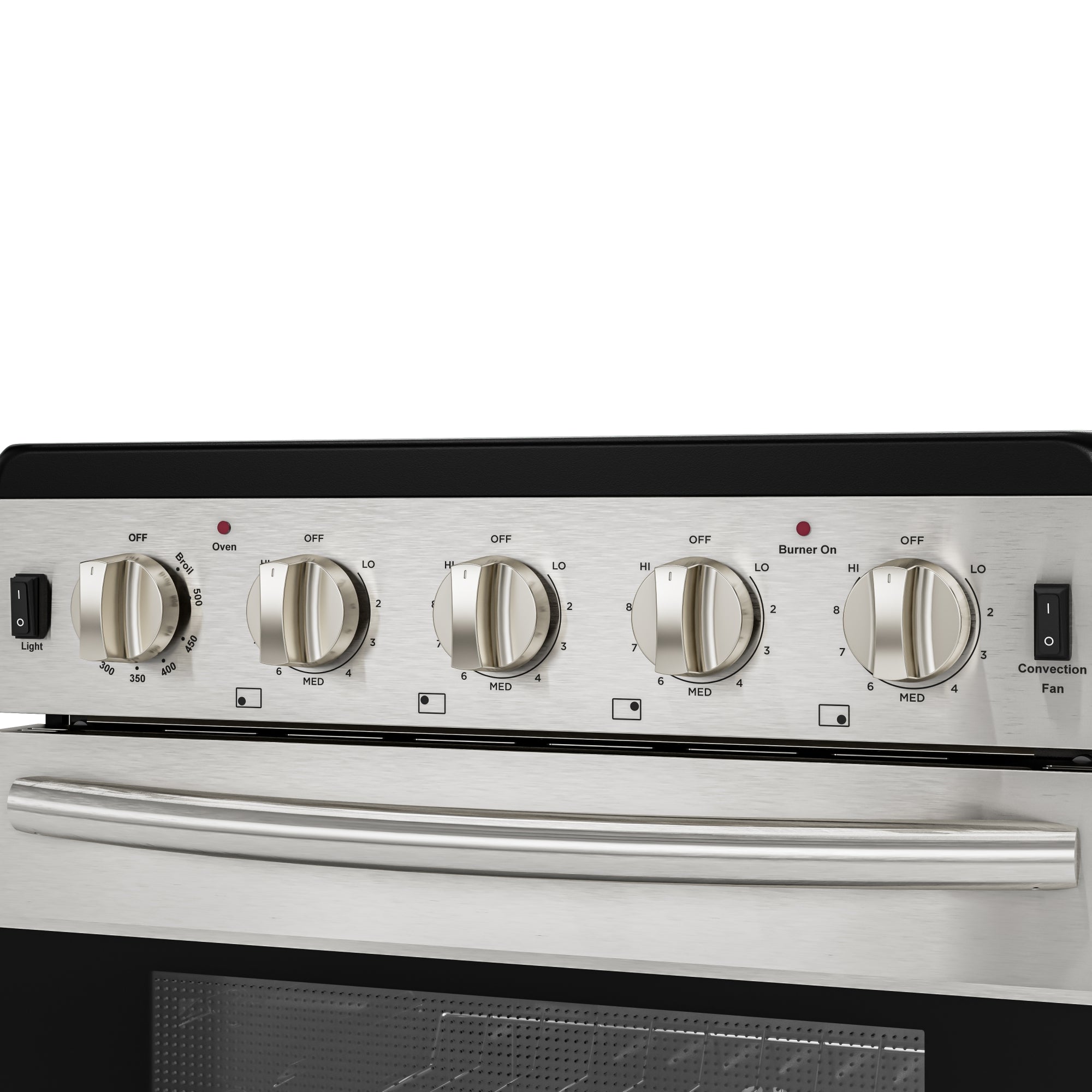 24 in. 4-Coil Electric Oven Range, 240V in Stainless-Steel