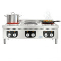 36 in. 6-Burner Commercial Electric Range Hot Plate, 240V
