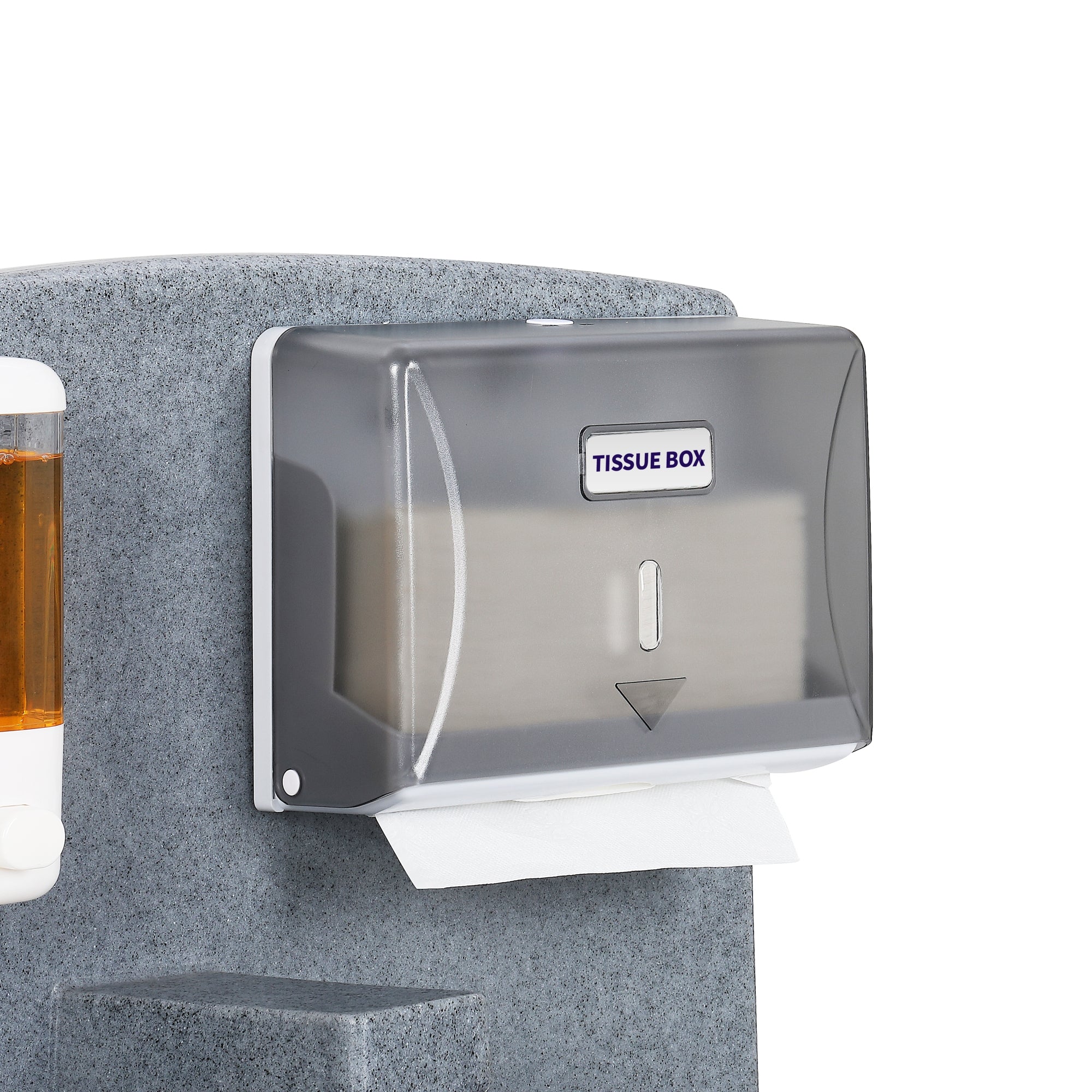 26.4 Gallon Double Mobile Hand Washing Station with Soap and Paper Towel Dispenser