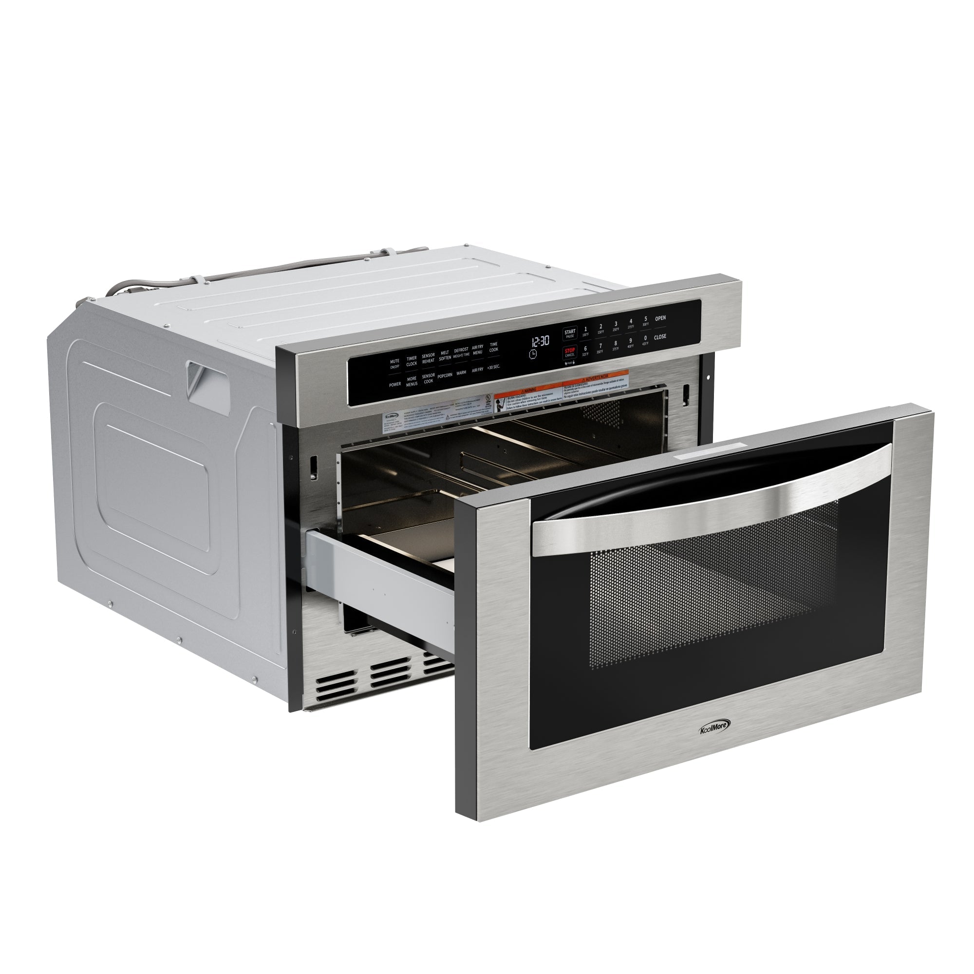24 in. Built-In Microwave Drawer with Air Fry, Sensor Cooking, Touch Controls & Stainless Steel Interior, 1.2 Cu. Ft.