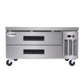 48 in. 2-Drawer Commercial Chef Base Freezer in Stainless-Steel