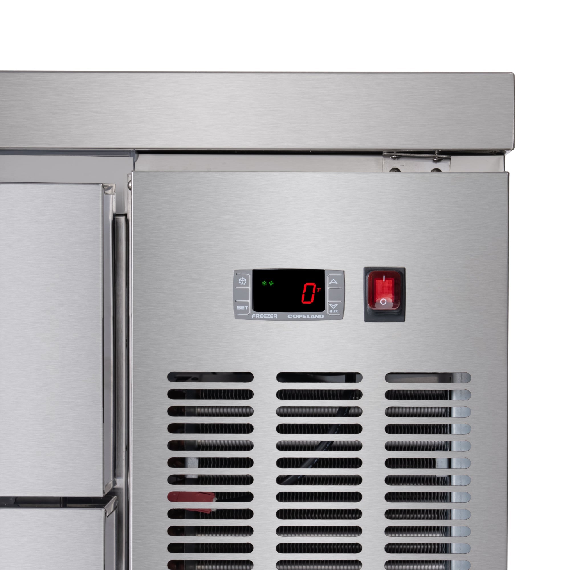 48 in. 2-Drawer Commercial Chef Base Freezer in Stainless-Steel
