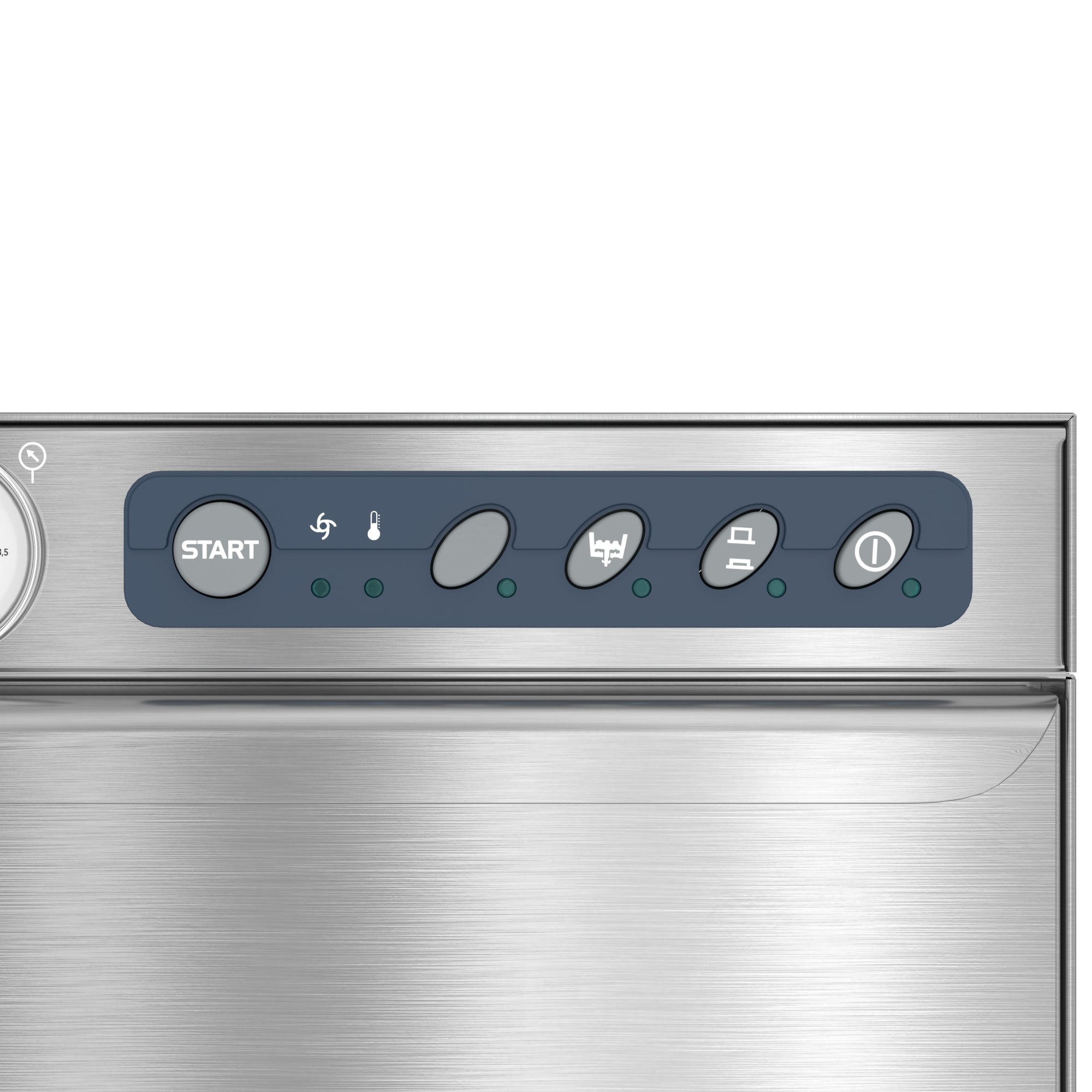 24 in. Commercial High-Performance Undercounter Dishwasher, 240V in Stainless-Steel