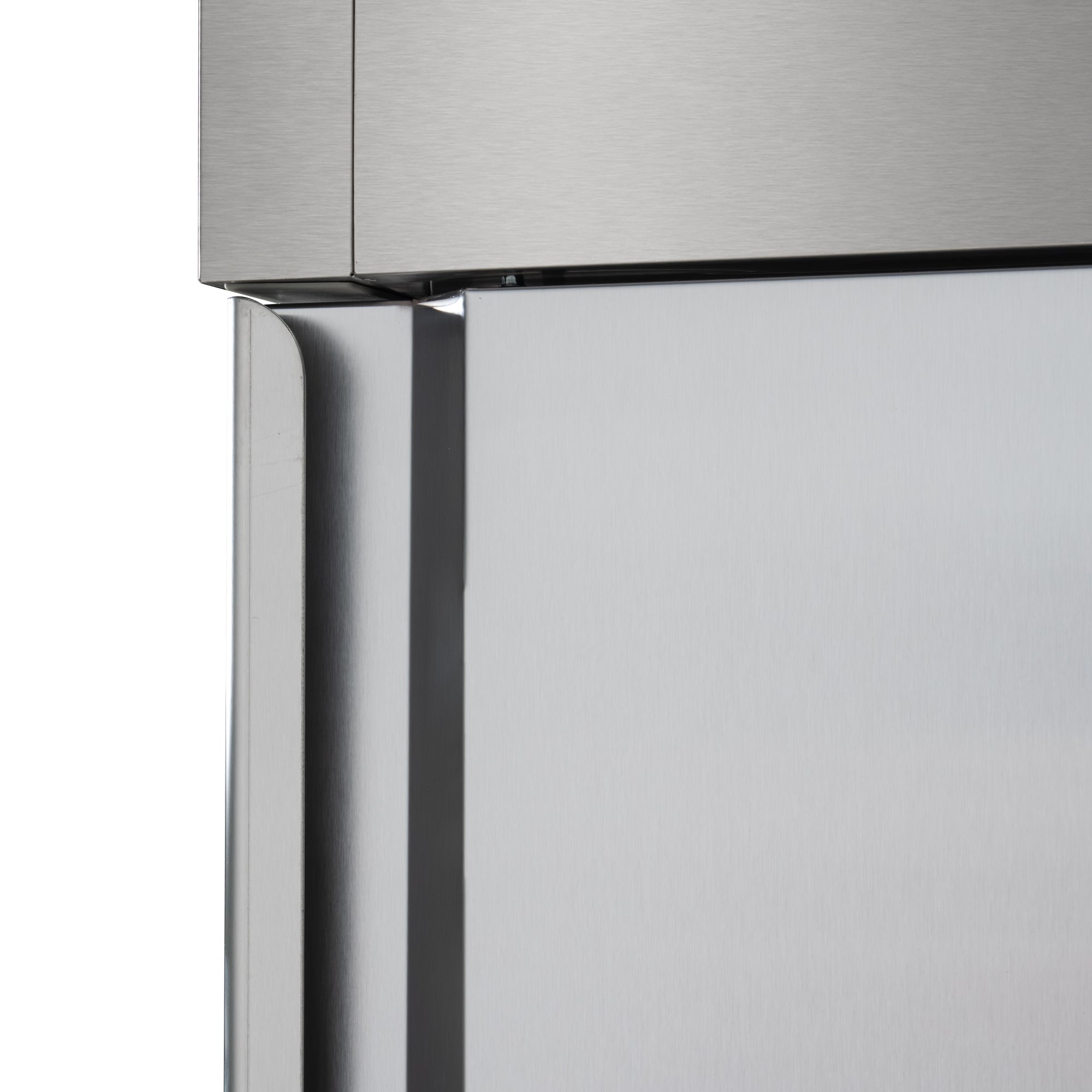 30 in. Solid Door Commercial Reach-In Freezer with Top-Mounted Compressor, 25 cu. ft. in Stainless-Steel