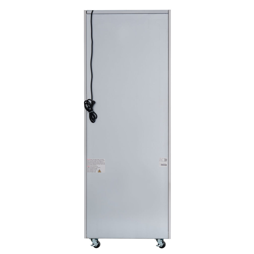 30 in. Solid Door Commercial Reach-In Refrigerator with Top-Mounted Compressor, 25 cu. ft. in Stainless-Steel