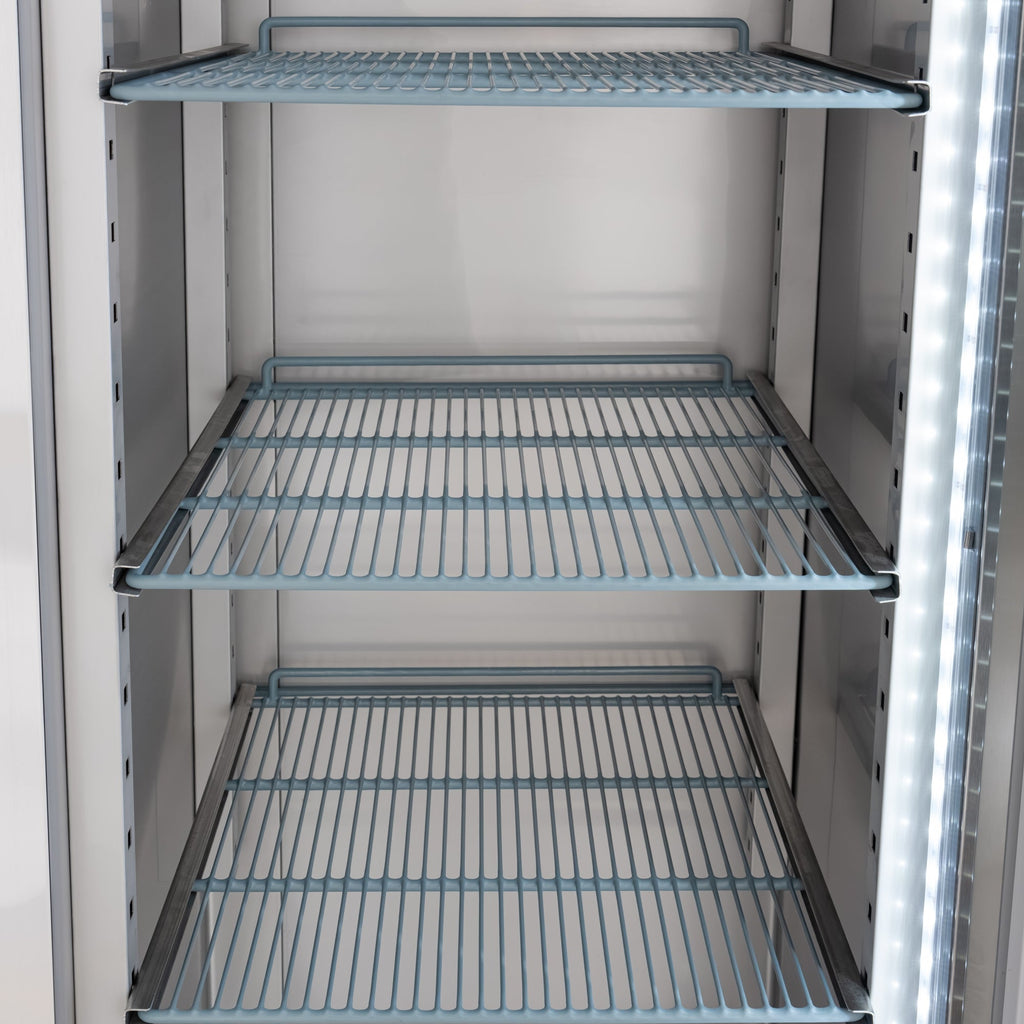 30 in. Solid Door Commercial Reach-In Refrigerator with Top-Mounted Compressor, 25 cu. ft. in Stainless-Steel