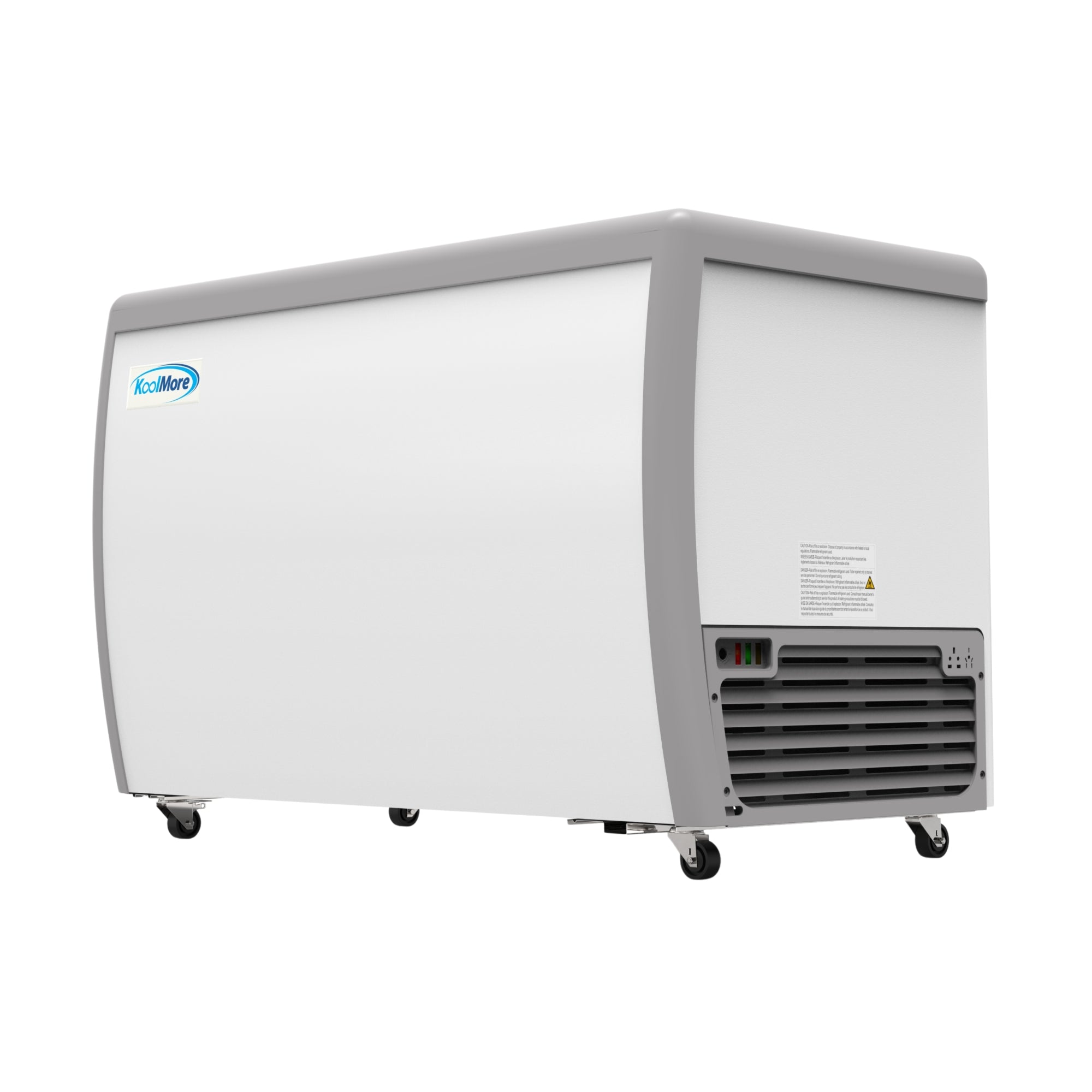 50 in. 8 Tub Ice Cream Dipping Cabinet Display Freezer with Sliding Glass Door, 13 cu. ft.