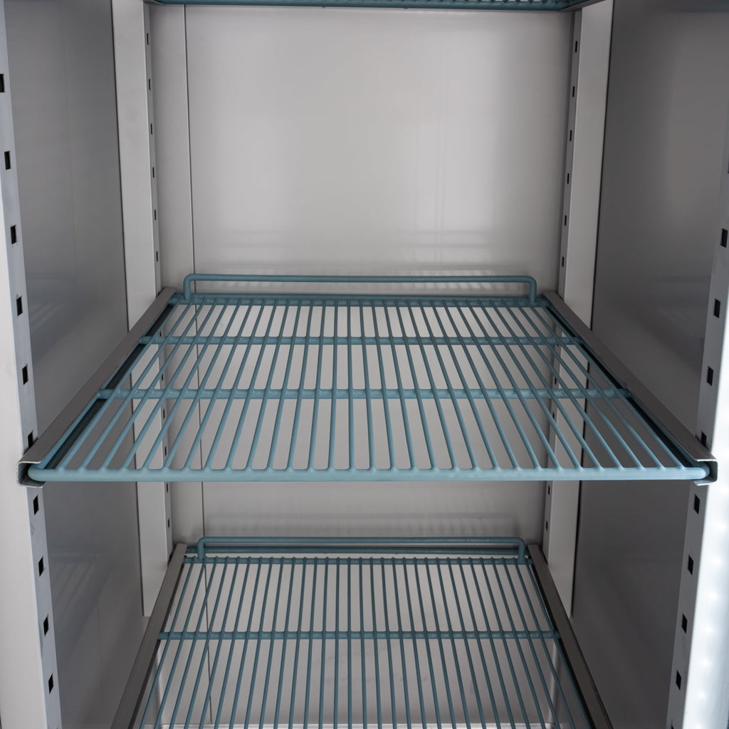 30 in. Glass-Door Commercial Reach-In Refrigerator with Top-Mounted Compressor, 25 cu. ft. in Stainless-Steel