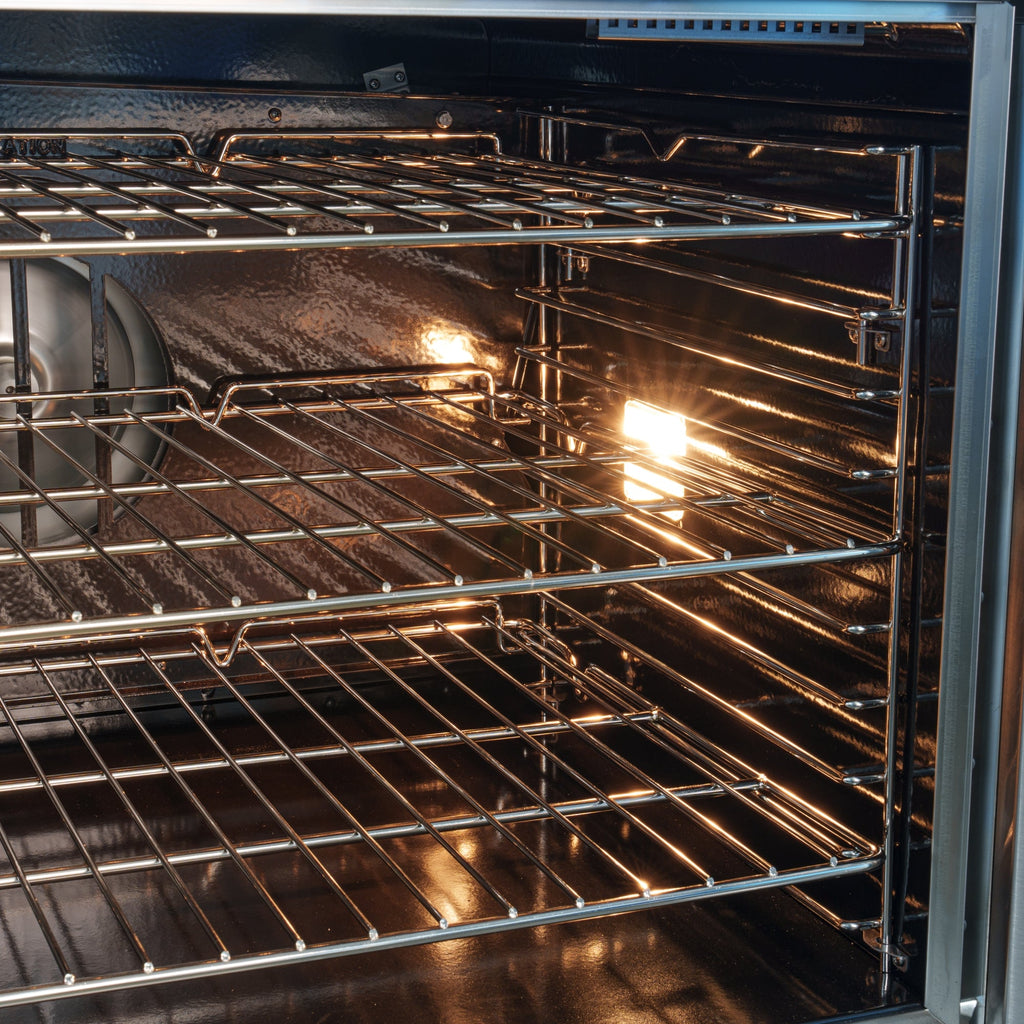 38 in. Full Size Single Deck Commercial Natural Gas Convection Oven 54,000 BTU