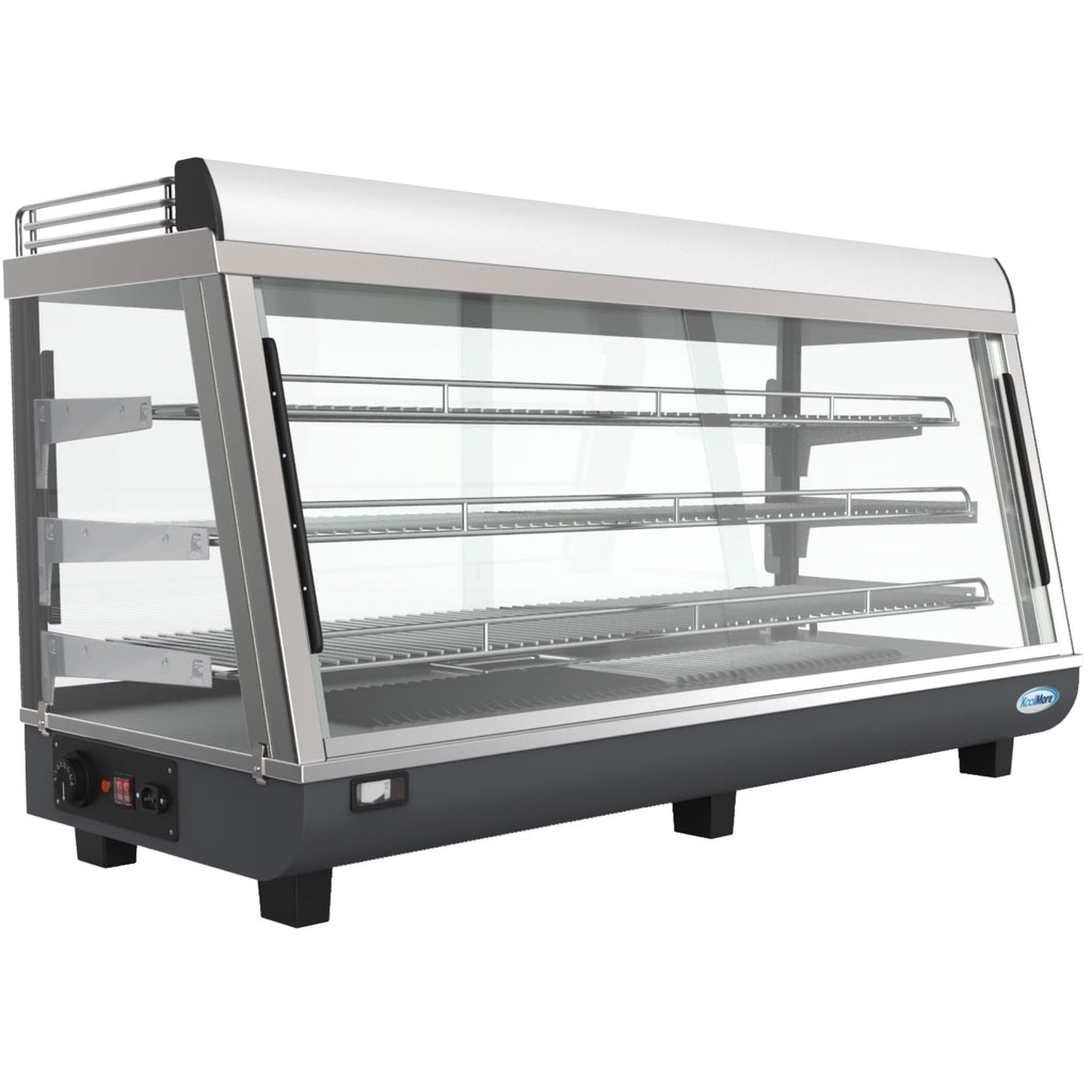 48 in. Glass Countertop Display Warmer, 6.5 cu. ft.