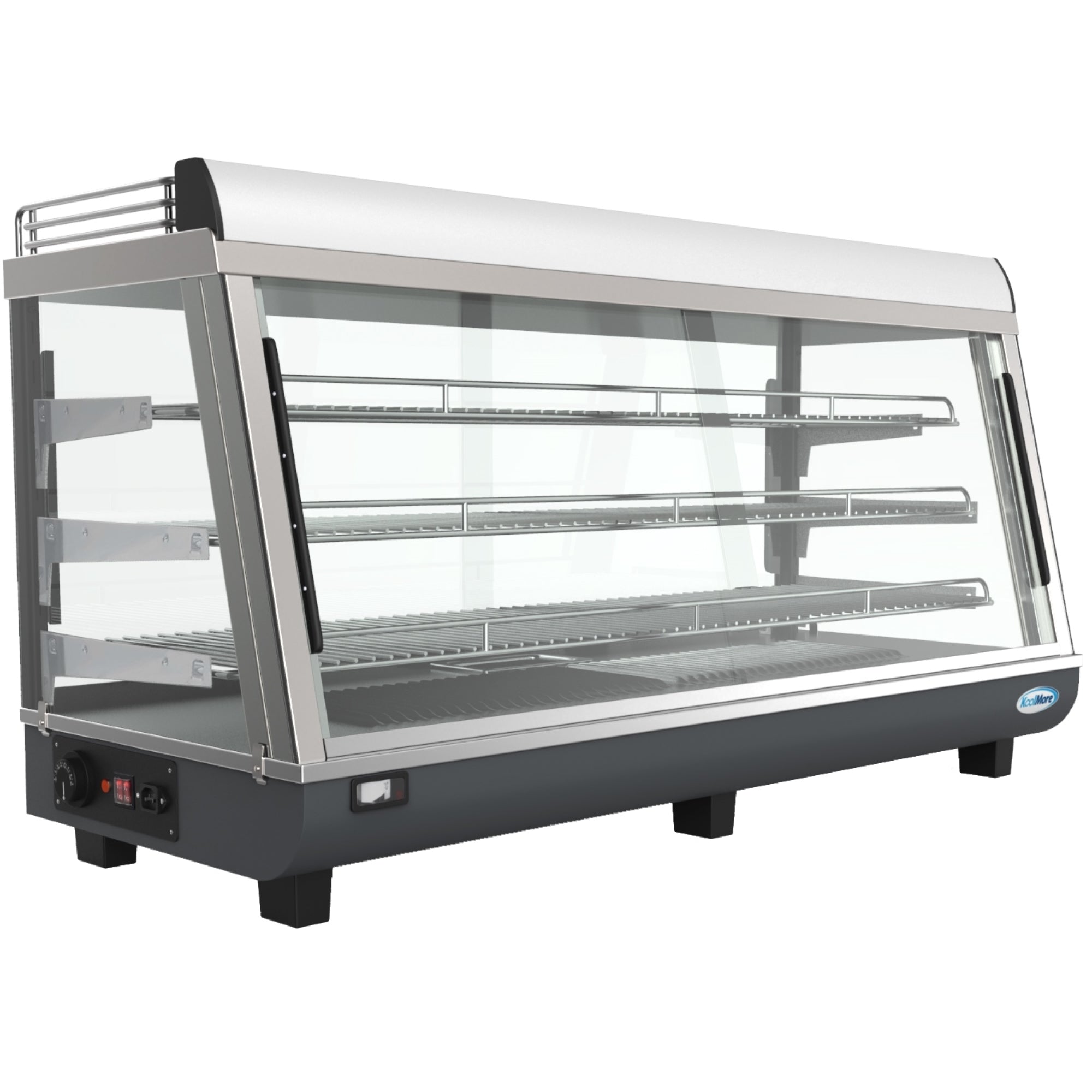 48 in. Glass Countertop Display Warmer, 6.5 cu. ft.