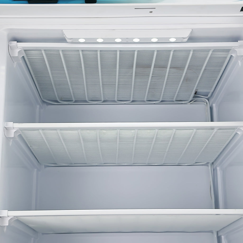 21 Cu. Ft. Commercial  Freezer with Glass Door in White - Manual Defrost