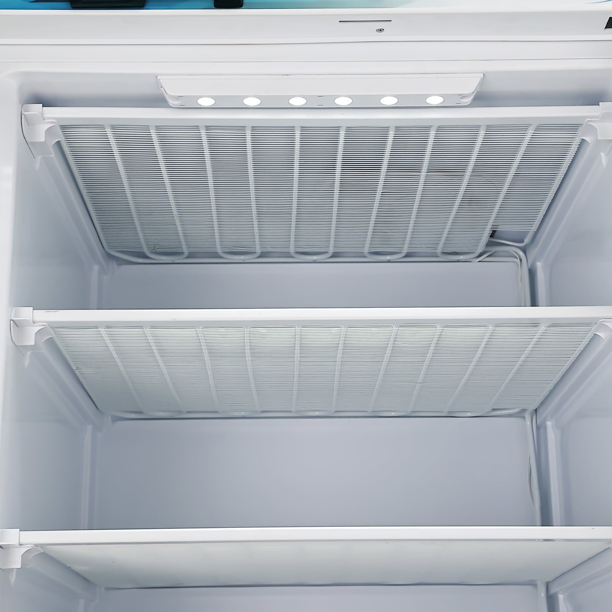 21 Cu. Ft. Commercial  Freezer with Glass Door in White - Manual Defrost