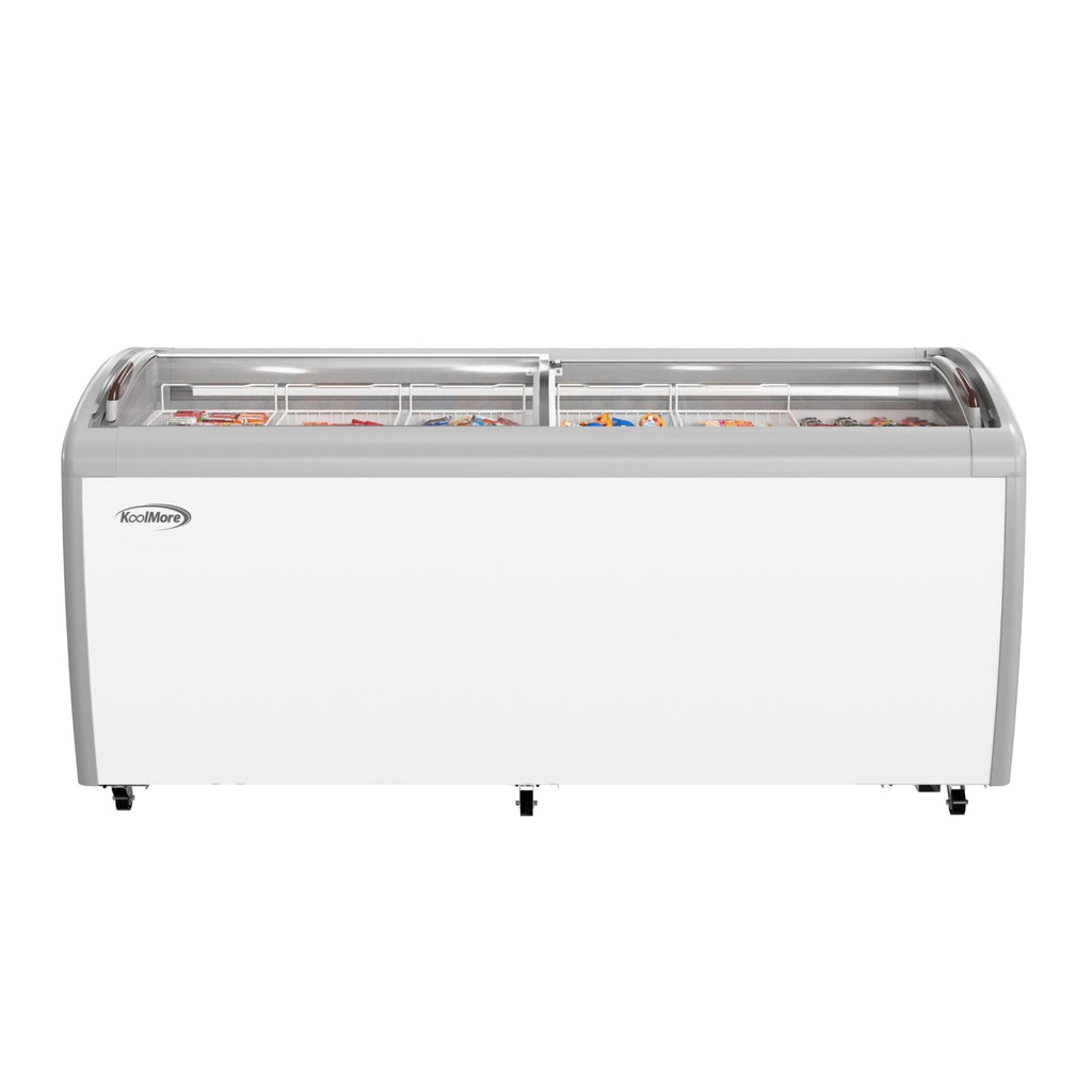 71 in. Commercial Ice Cream Display Freezer, 20 cu. ft.