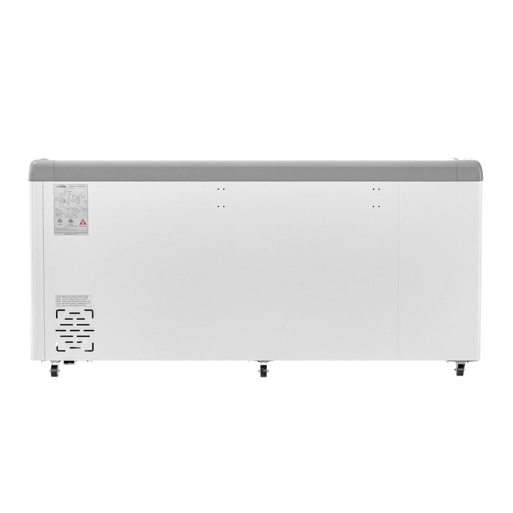 71 in. Commercial Ice Cream Display Freezer, 20 cu. ft.