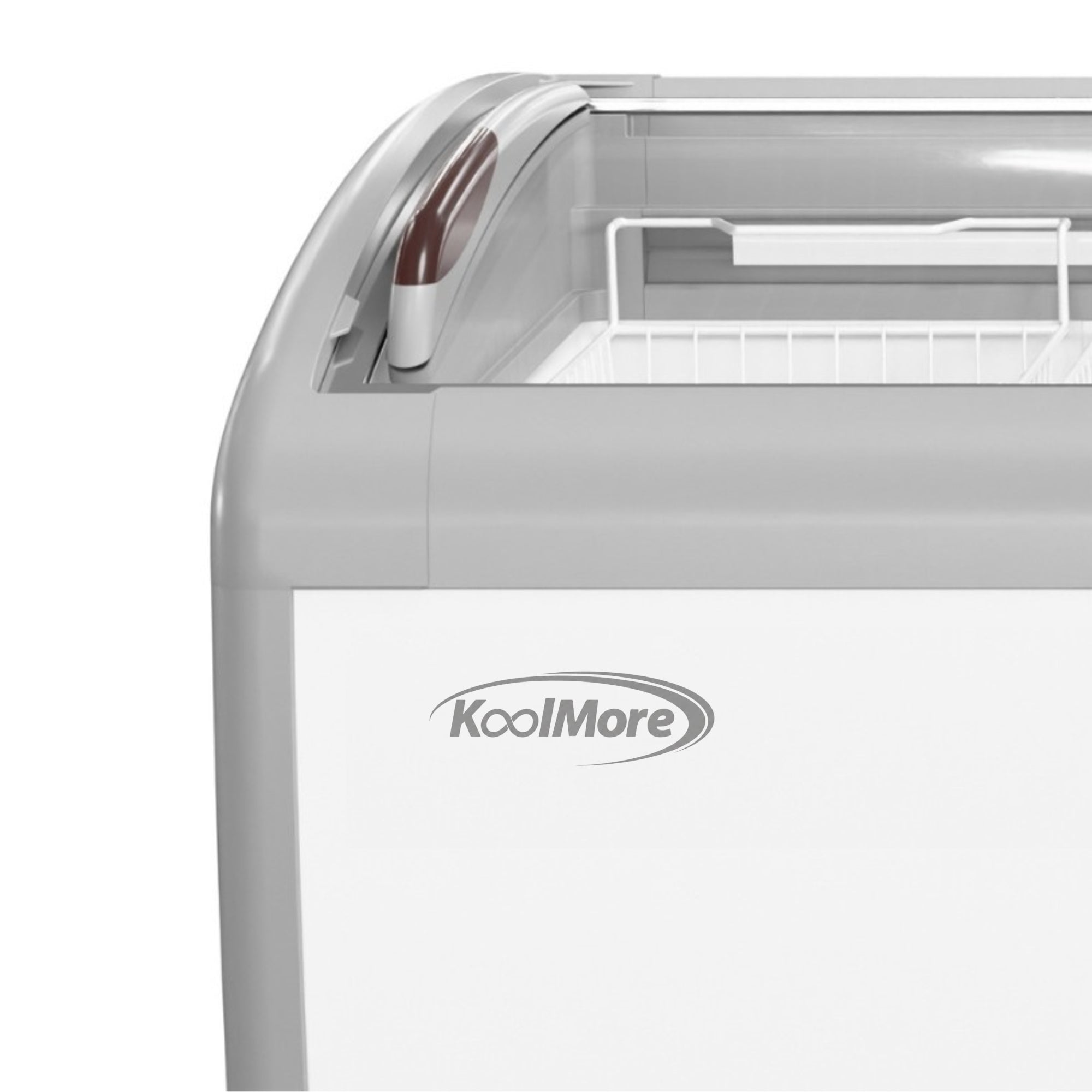 71 in. Commercial Ice Cream Display Freezer, 20 cu. ft.