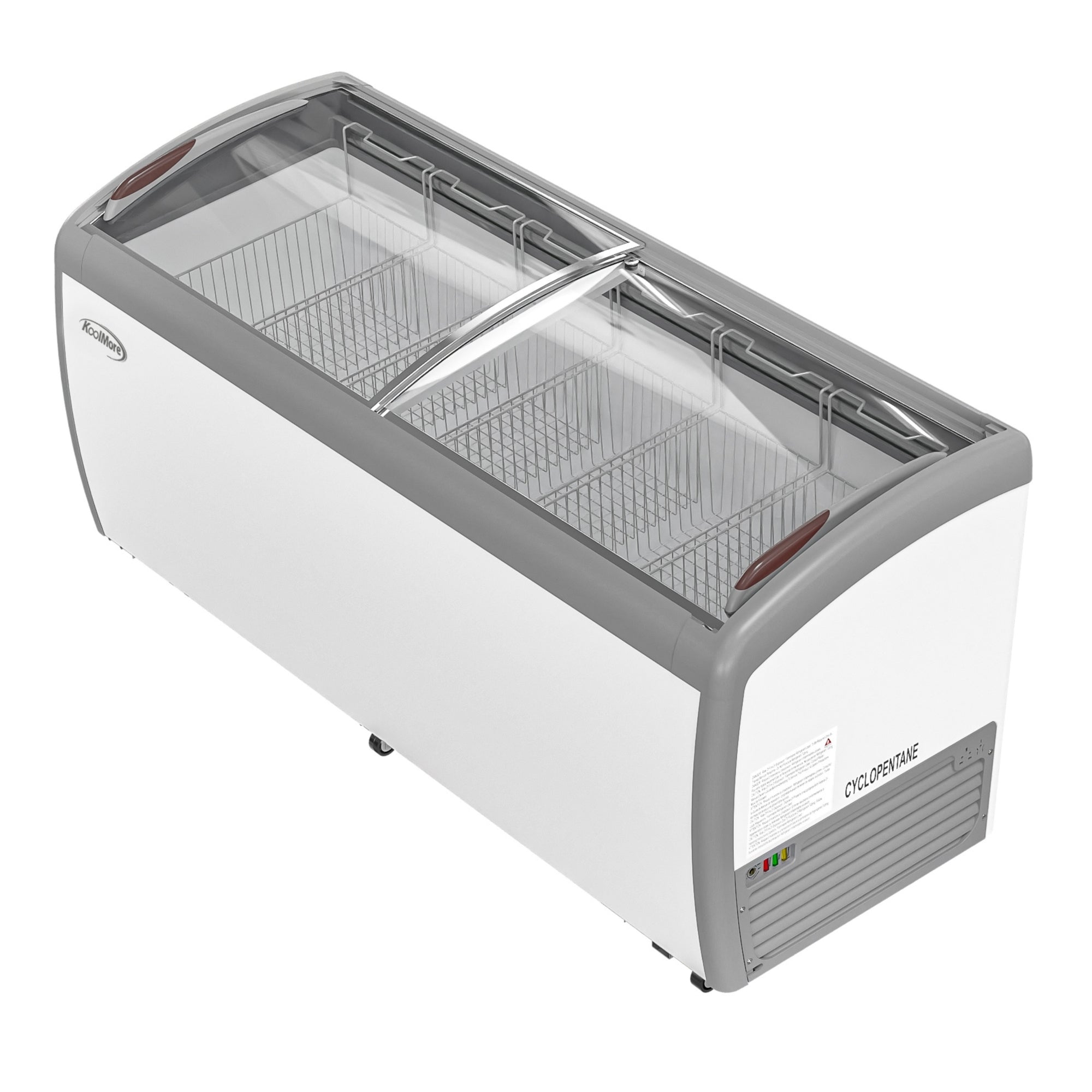 71 in. Commercial Ice Cream Display Freezer, 20 cu. ft.