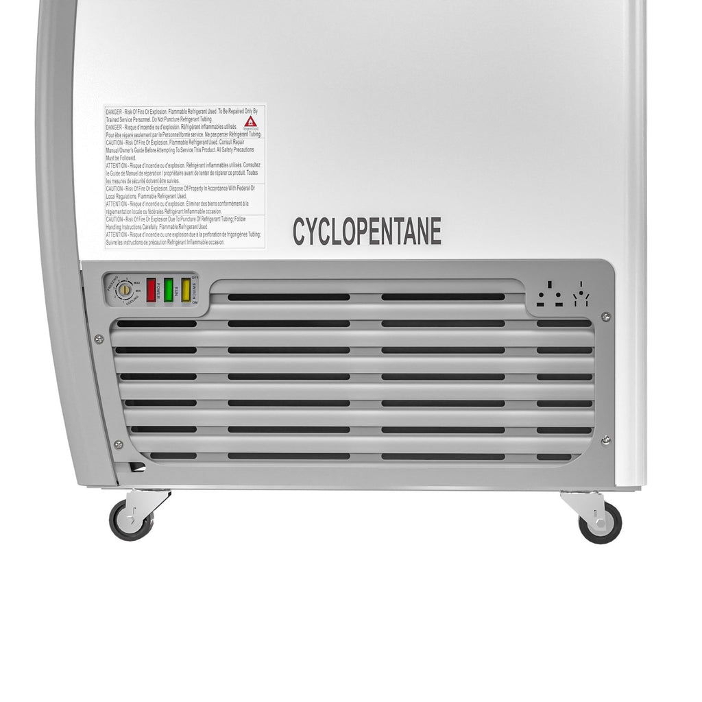 71 in. Commercial Ice Cream Display Freezer, 20 cu. ft.