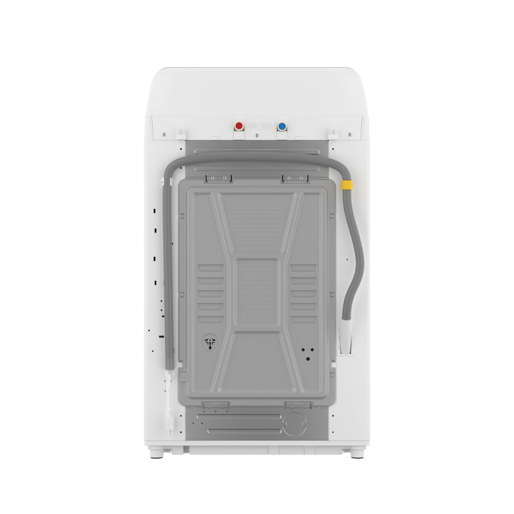 25 in. 4 cu. ft. Top Load Washing Machine with Agitator in White