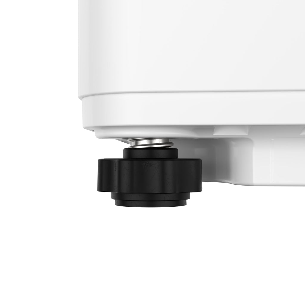 25 in. 4 cu. ft. Top Load Washing Machine with Agitator in White