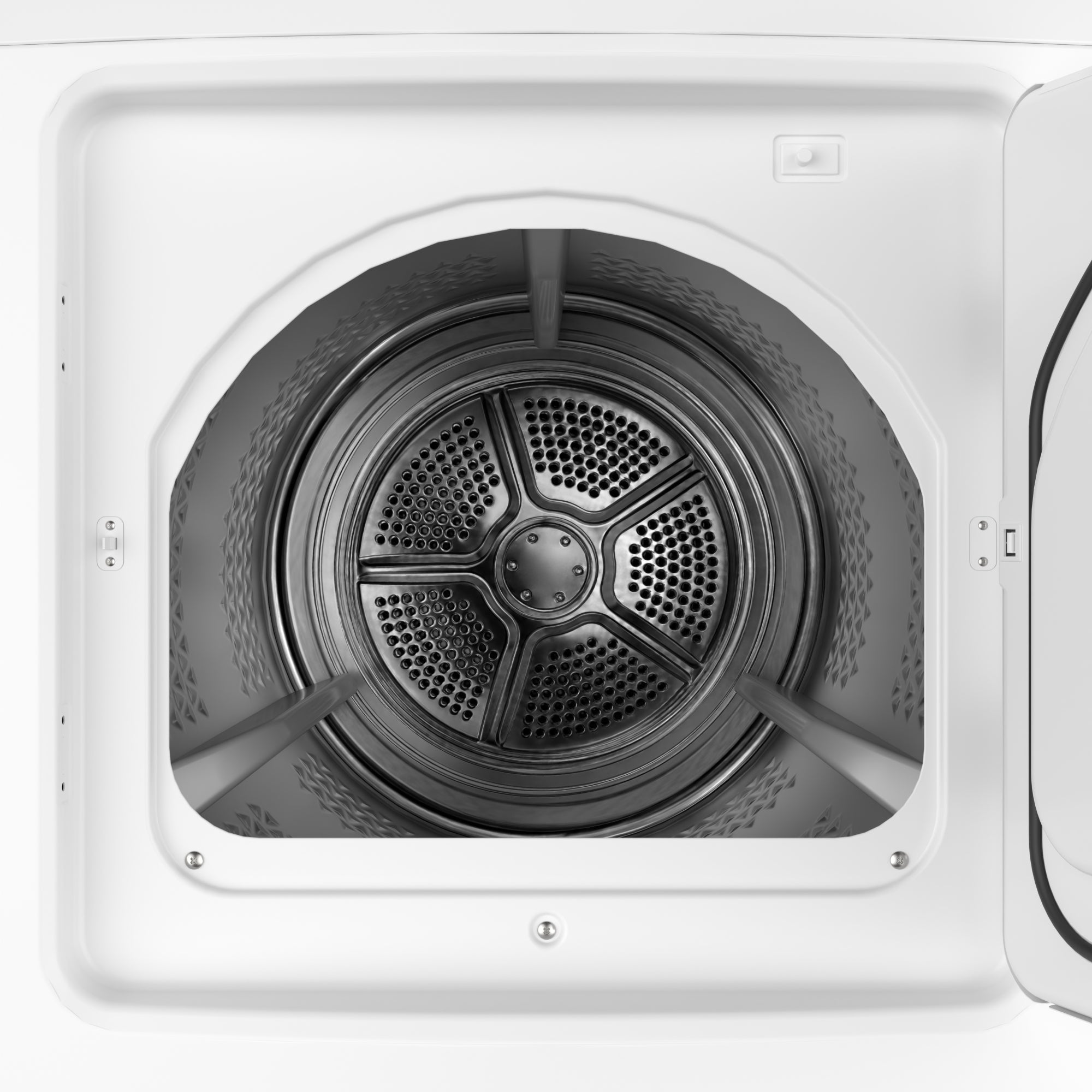 27 in. 7 cu. ft. Electric Dryer, 240V in White