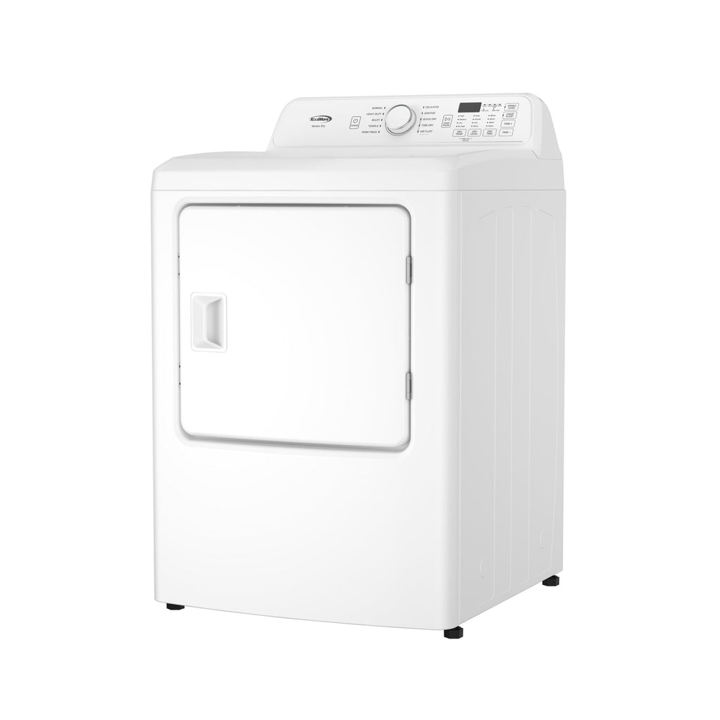 27 in. 7 cu. ft. Electric Dryer, 240V in White
