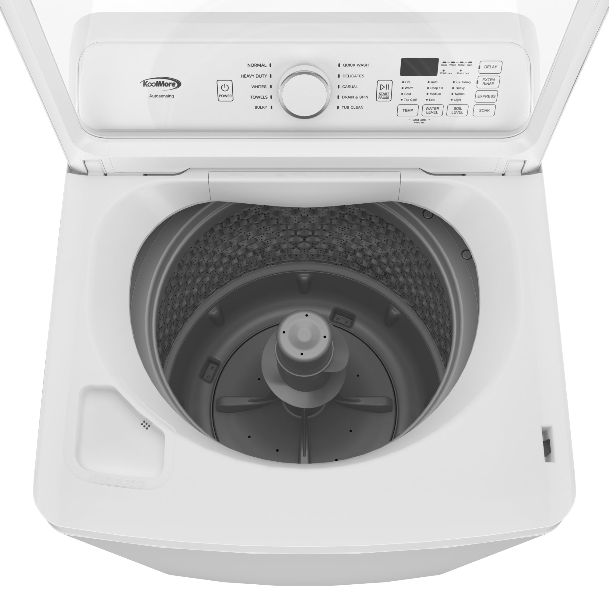 25 in. 4 cu. ft. Top Load Washing Machine with Agitator in White