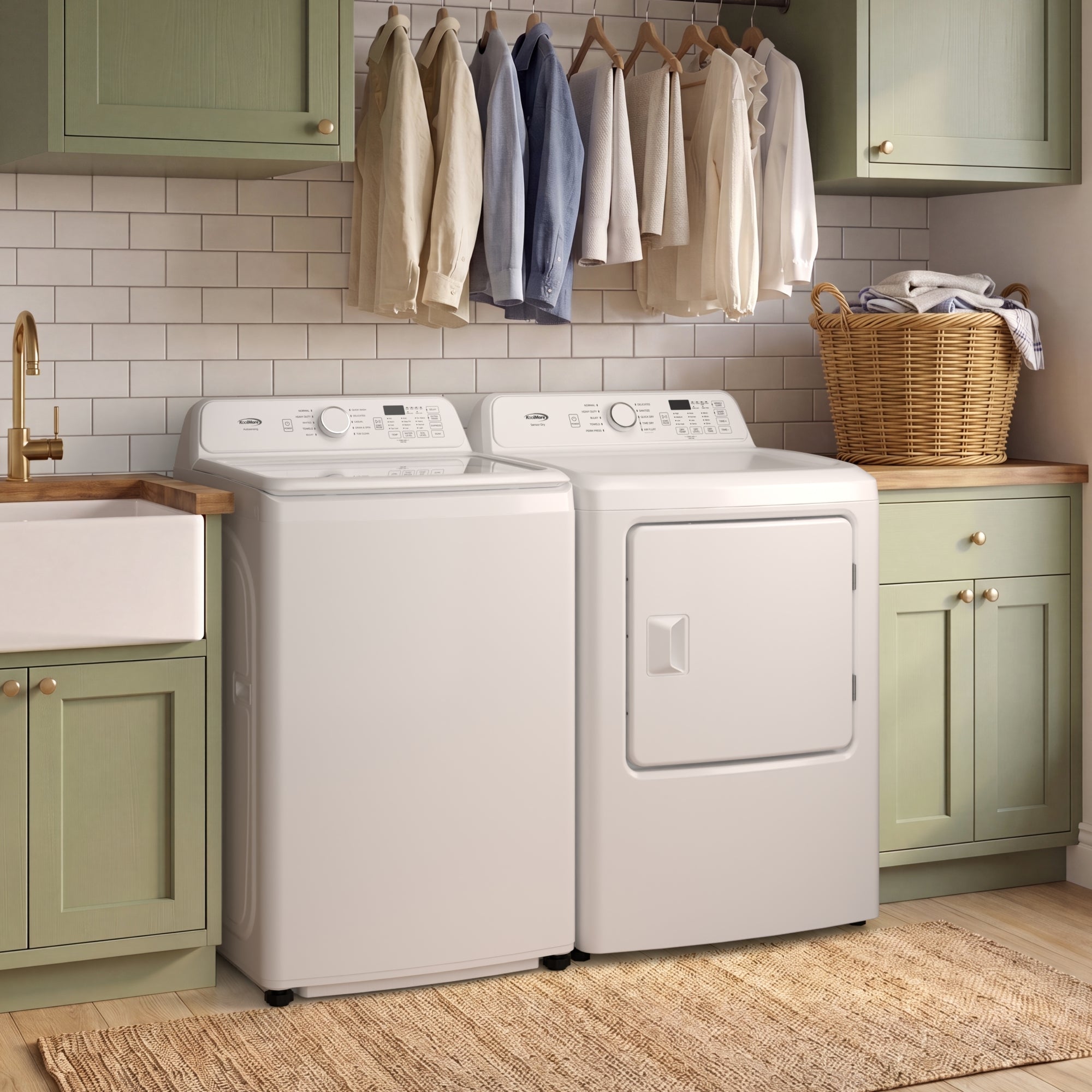 25 in. 4 cu. ft. Top Load Washing Machine with Agitator in White