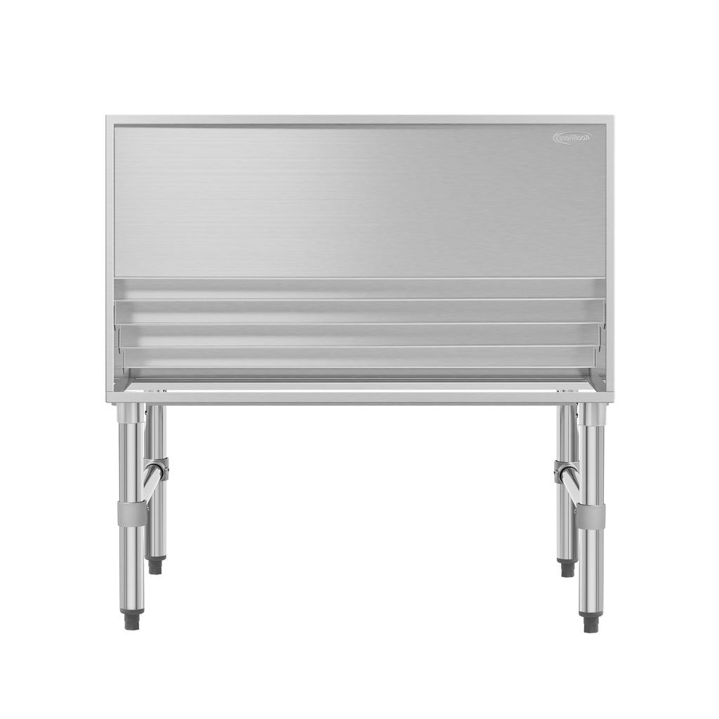 36 in. x 26 in. Liquor Display Rack in 304, 18 GA Stainless Steel