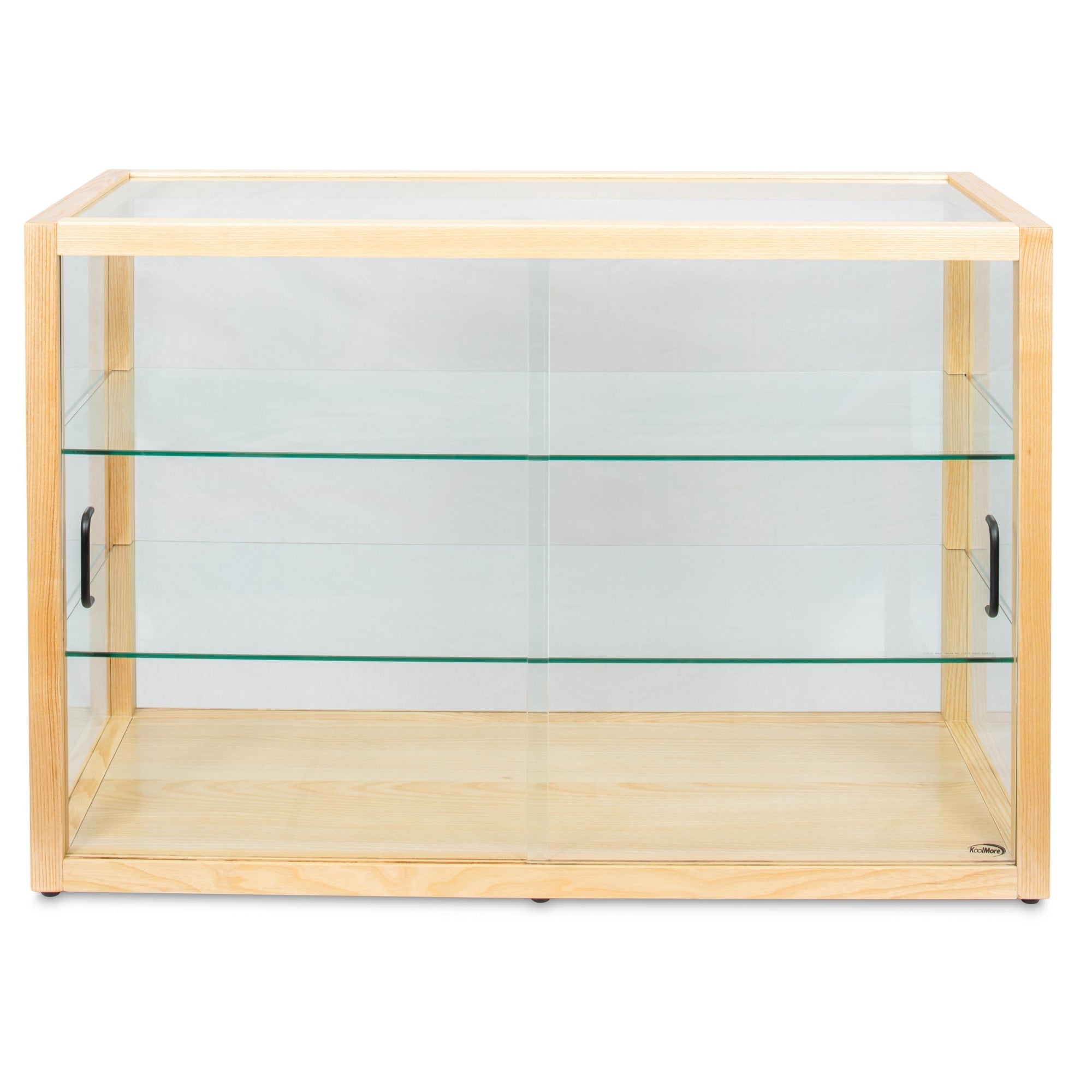 42 in. Artisan Wooden Bakery Horizontal Display Case in Beige