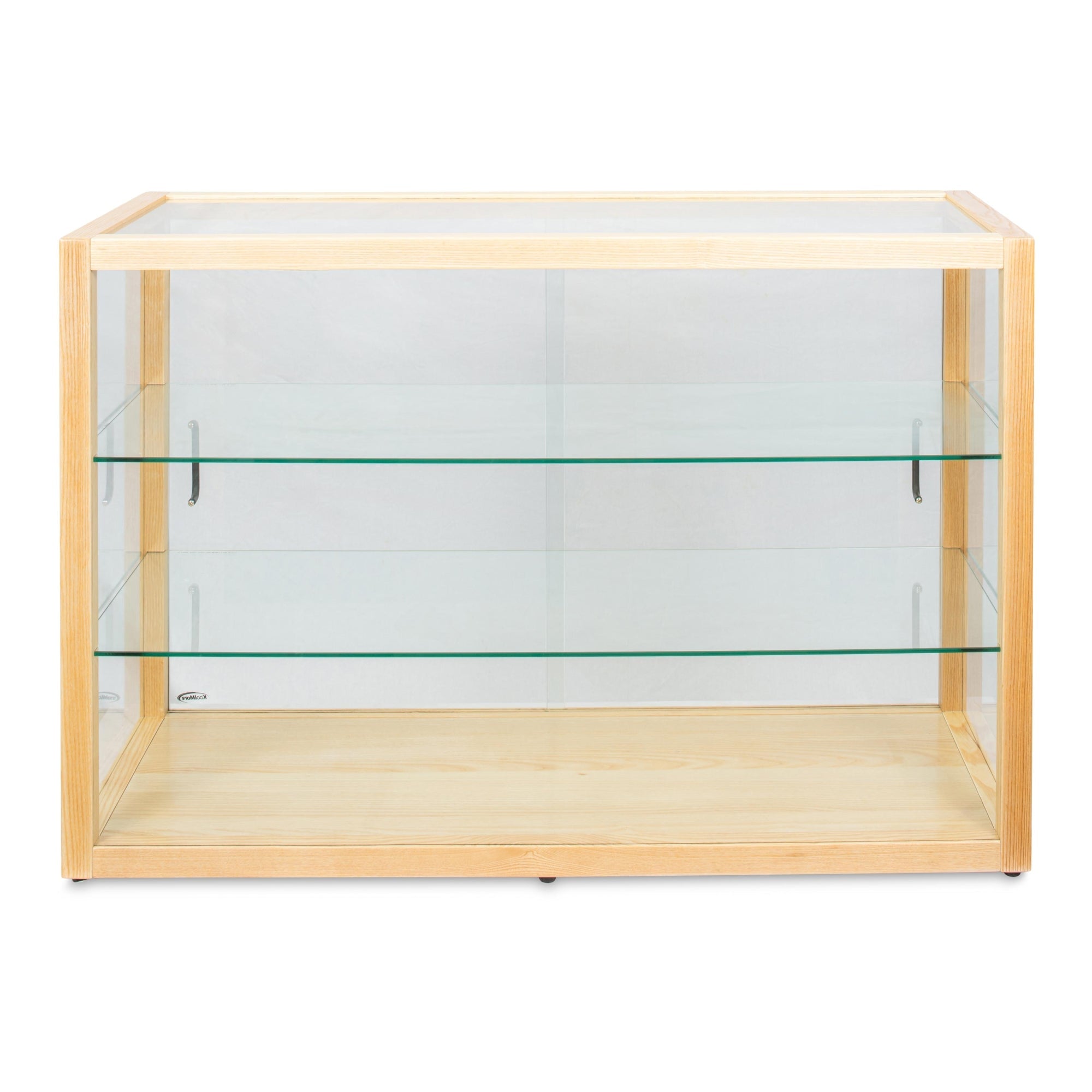 42 in. Artisan Wooden Bakery Horizontal Display Case in Beige